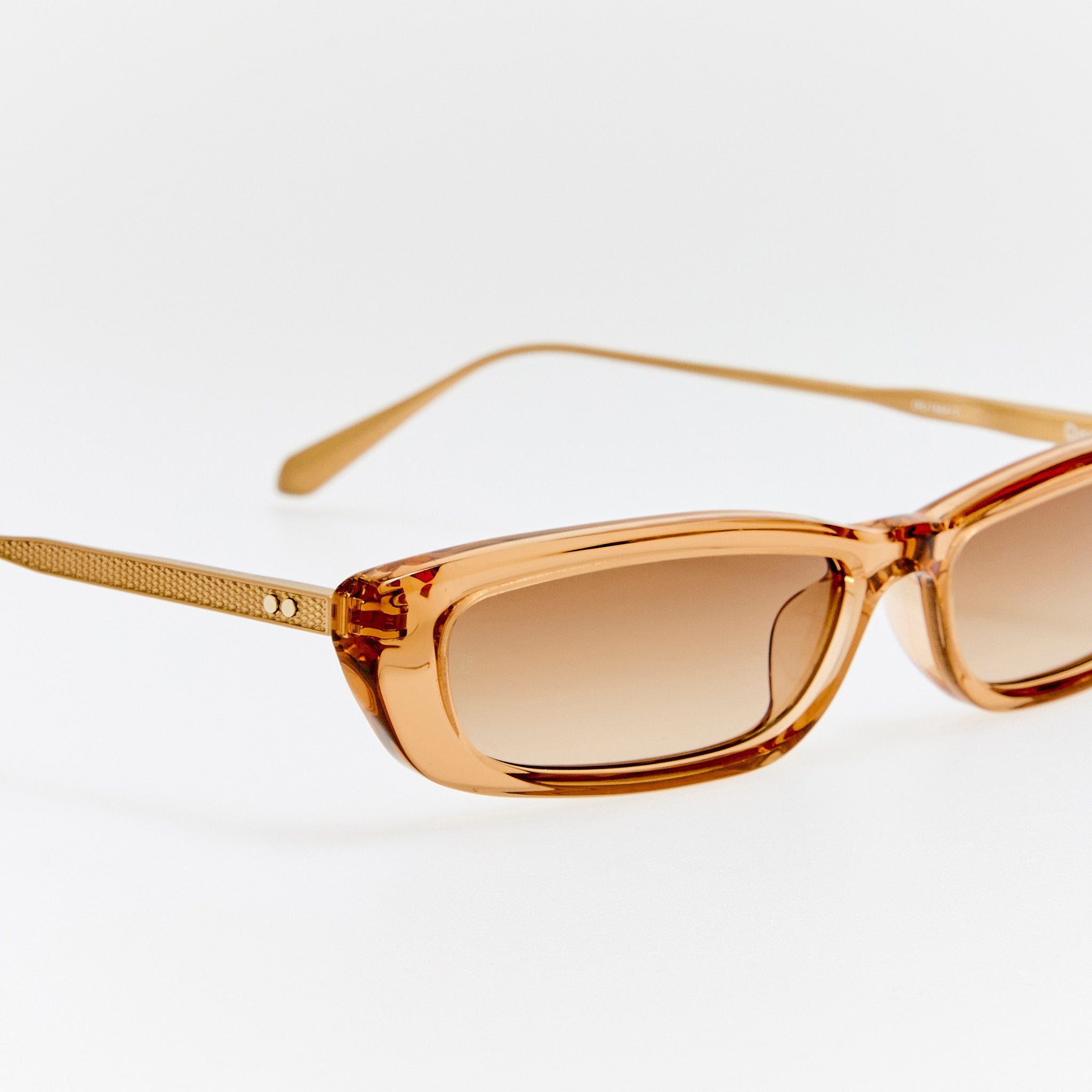 Darya Sunglasses in Honey - LINDA FARROW - Sunglasses -