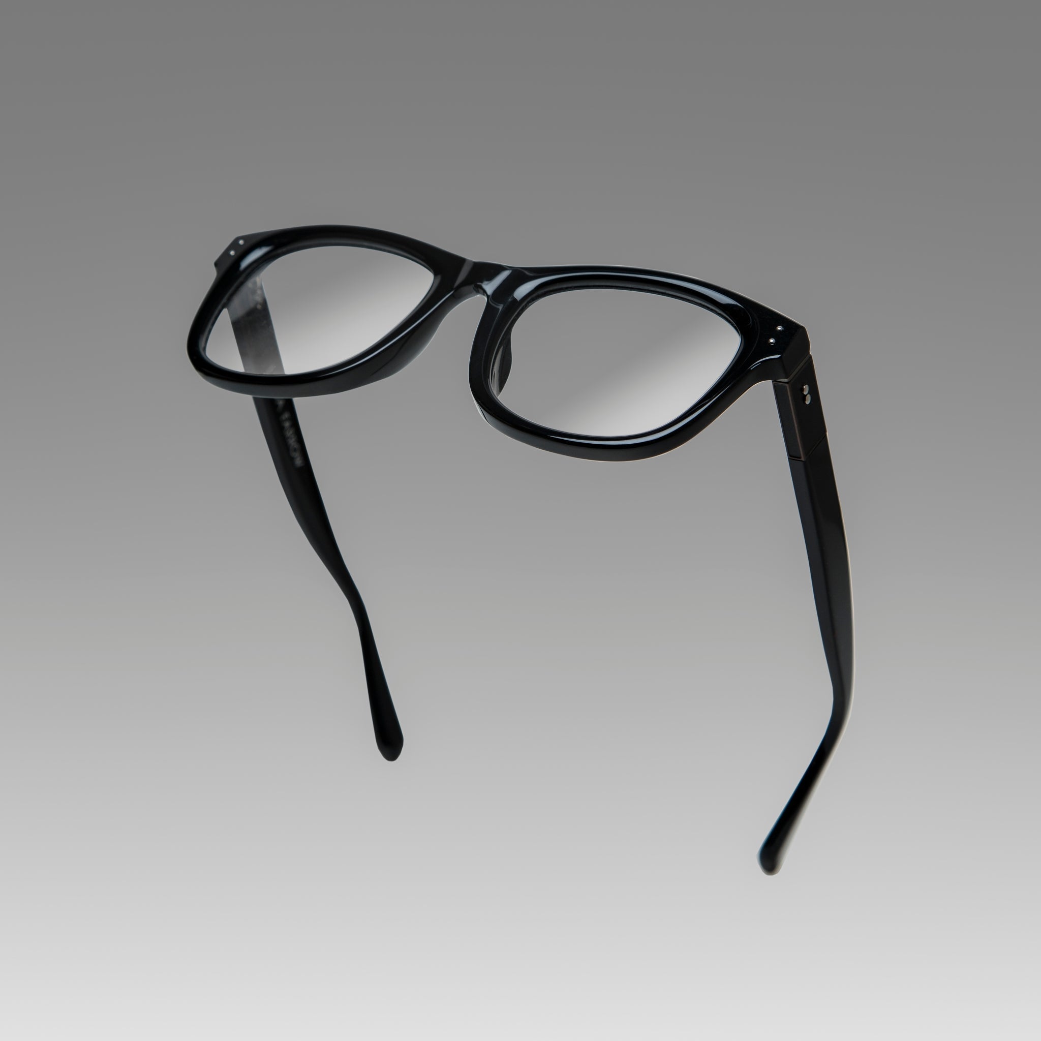 Edson Optical in Black and Nickel - LINDA FARROW - Optical Frame -