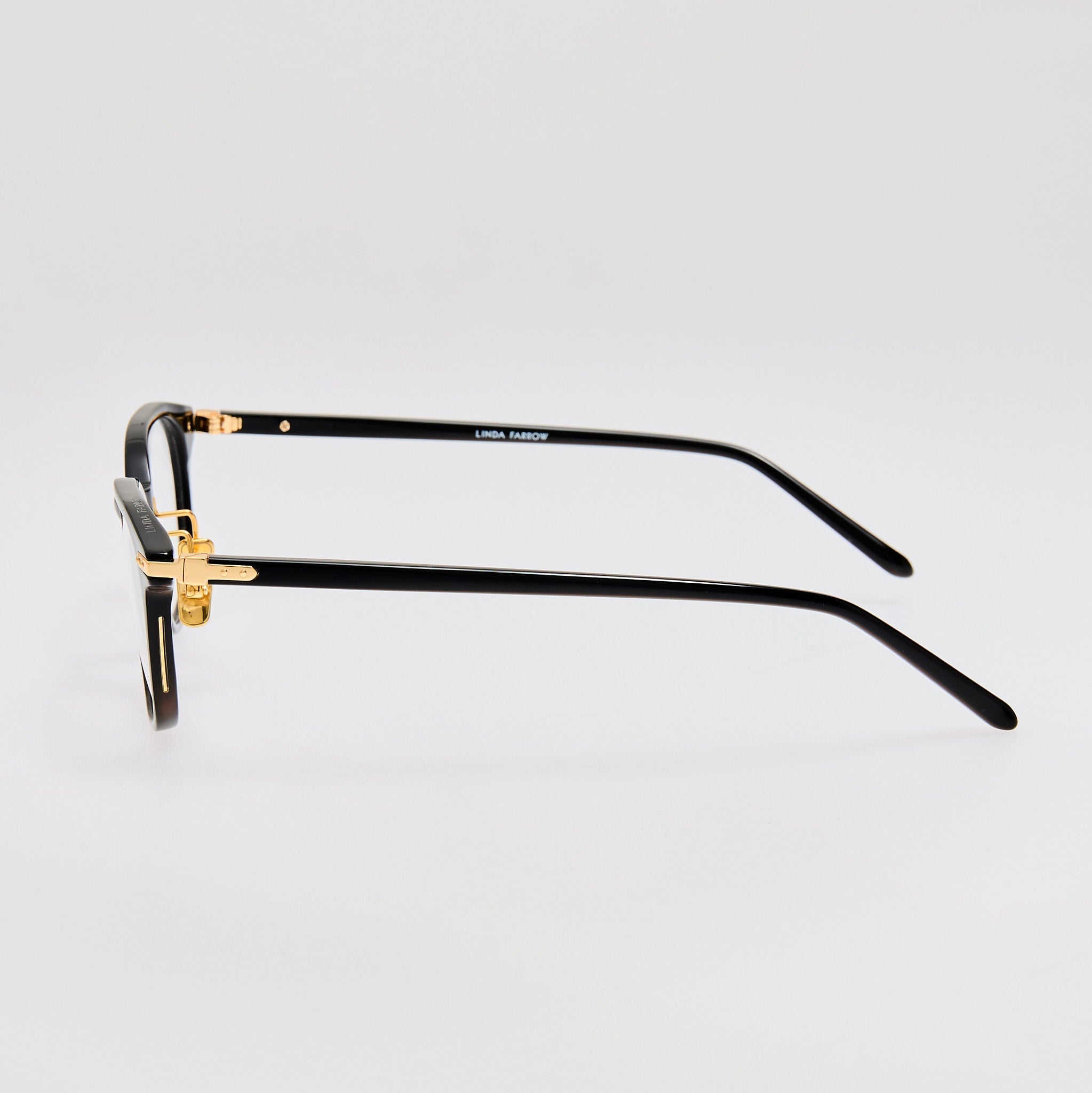 Ernst Optical in Black - LINDA FARROW - Optical Frame -