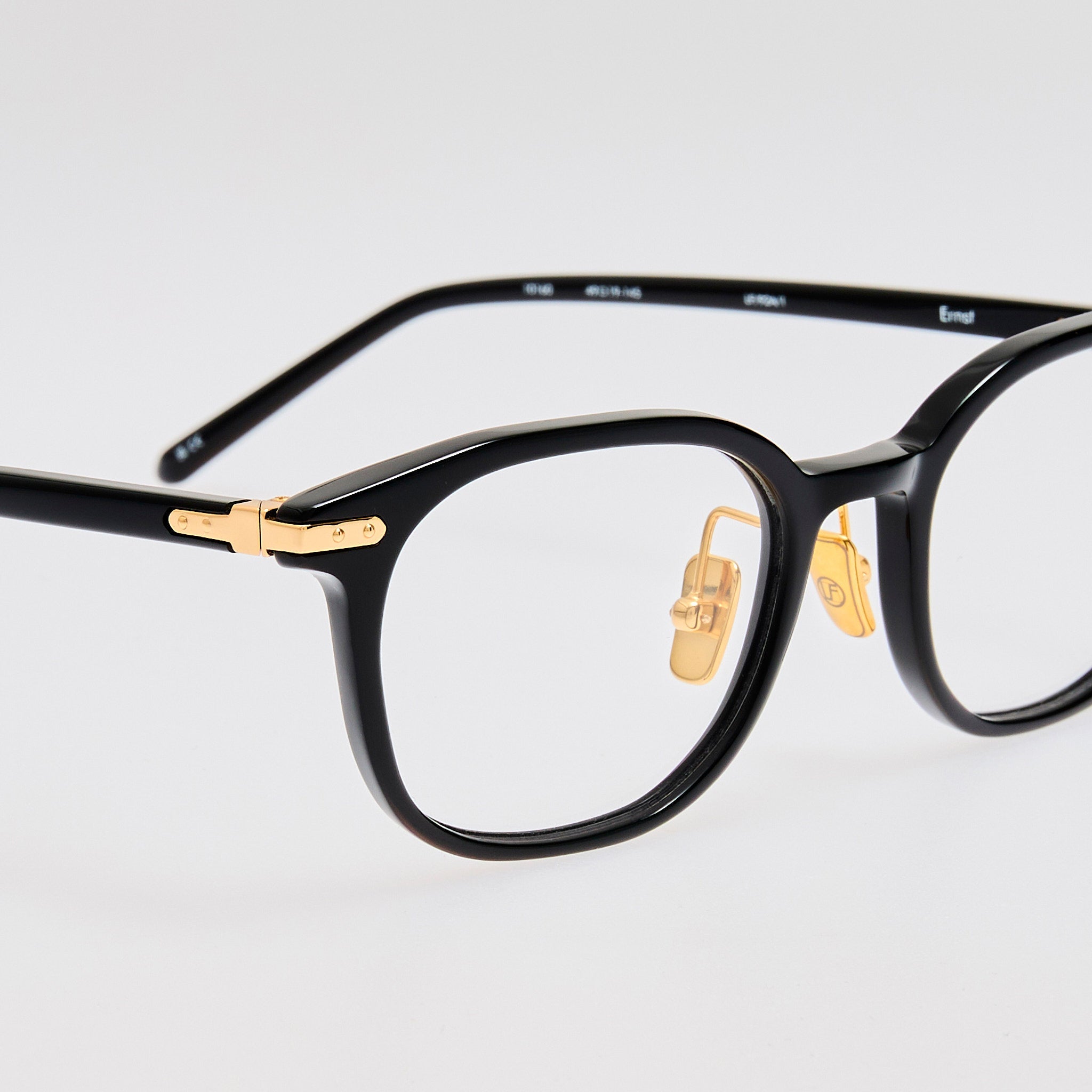 Ernst Optical in Black - LINDA FARROW - Optical Frame -