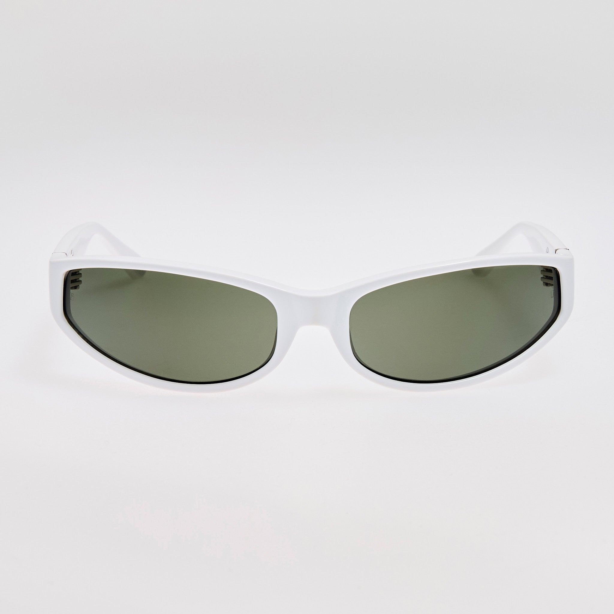Etain Sunglasses in White - LINDA FARROW - Sunglasses -