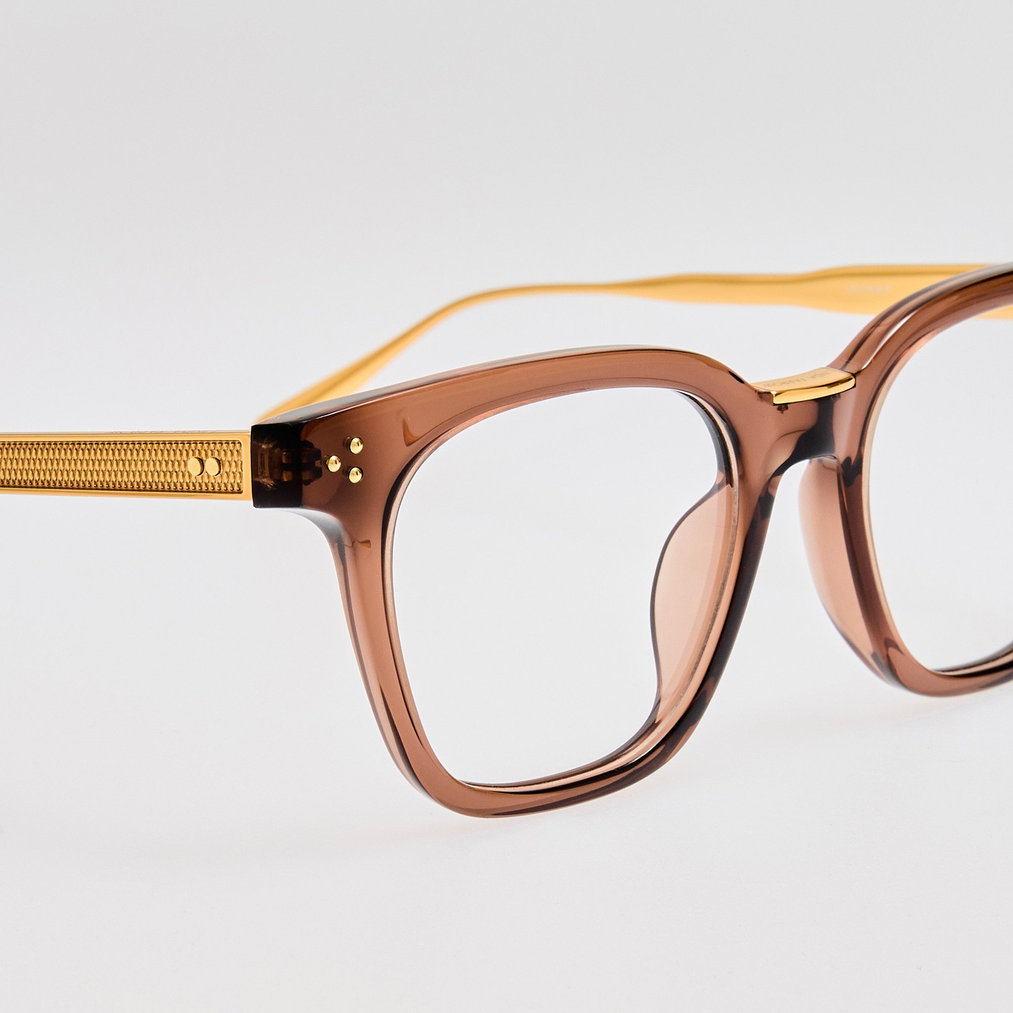 Evans Optical in Brown - LINDA FARROW - Optical Frame -