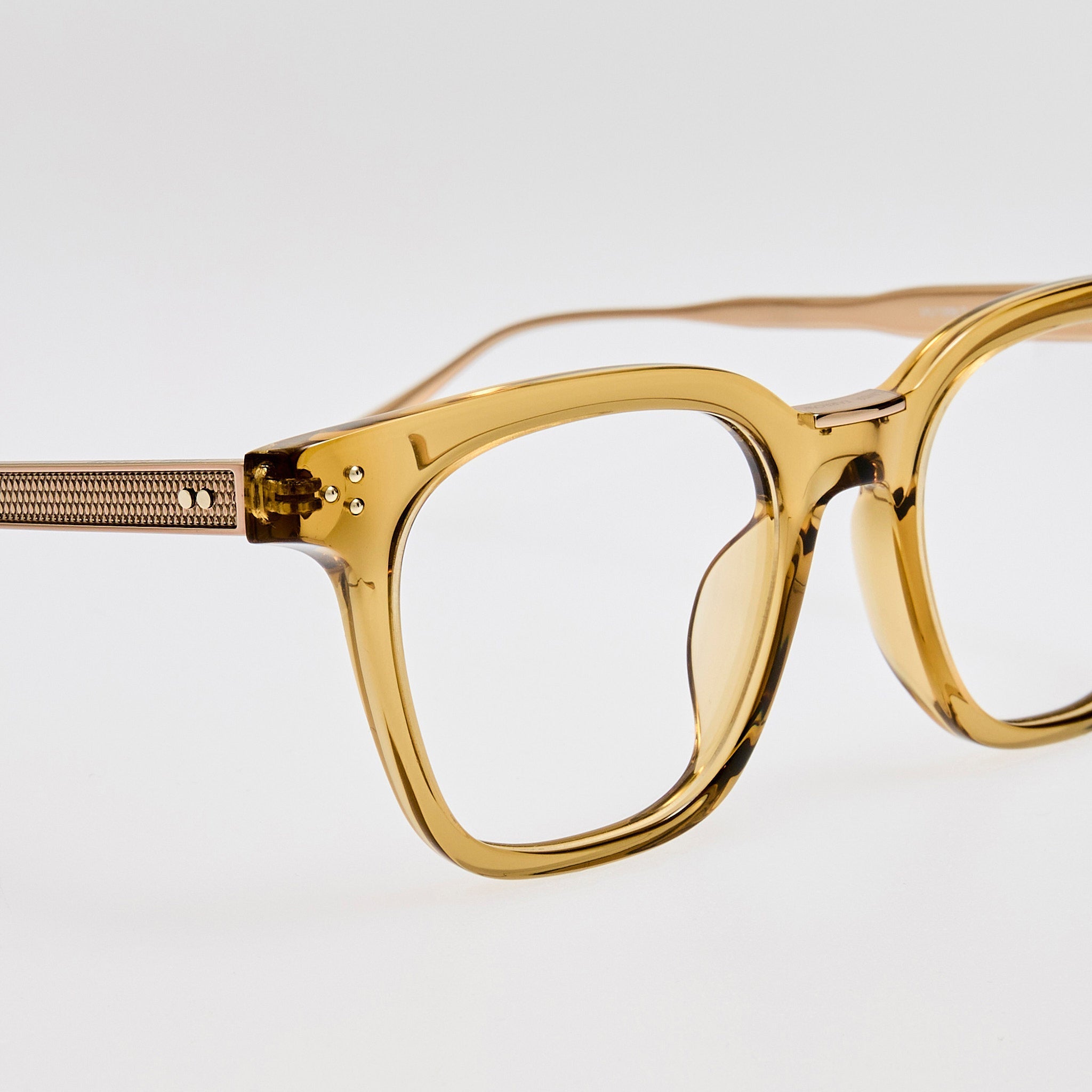 Evans Optical in Khaki - LINDA FARROW - Optical Frame -
