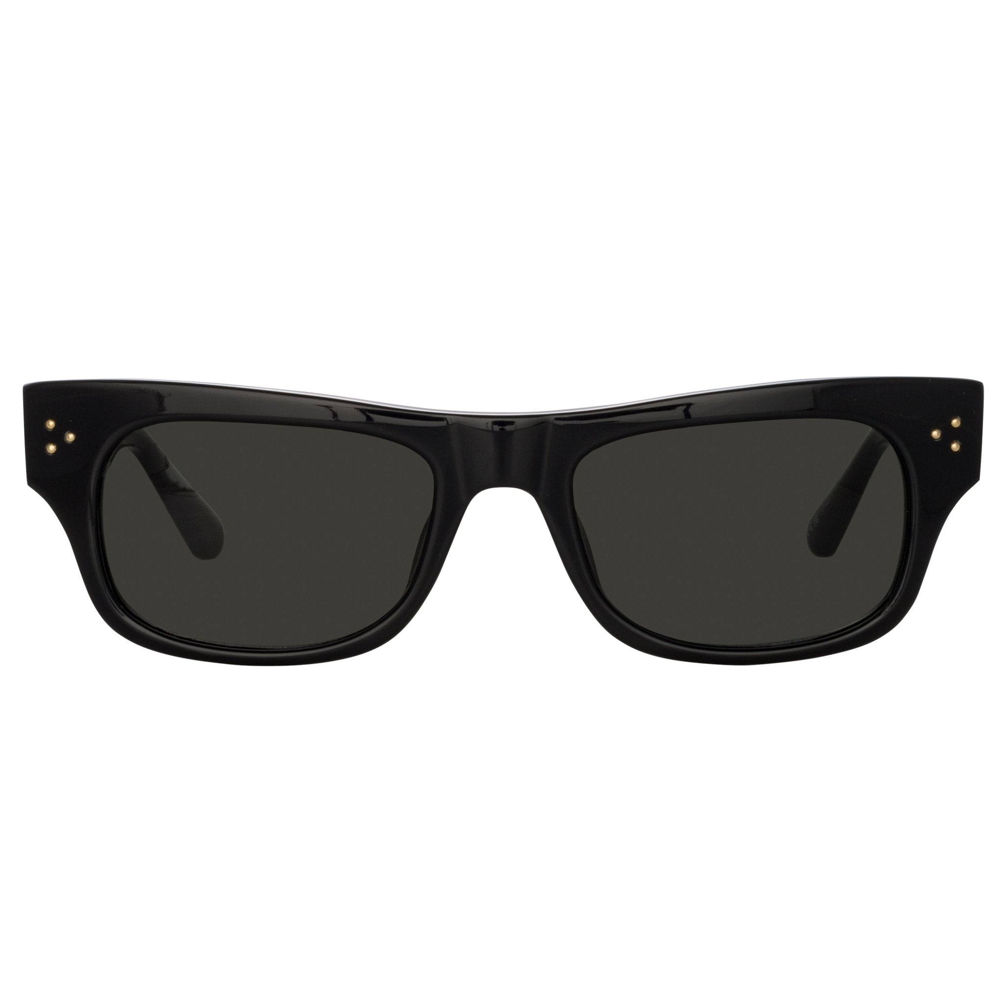 Falck Sunglasses in Black - LINDA FARROW - Sunglasses -