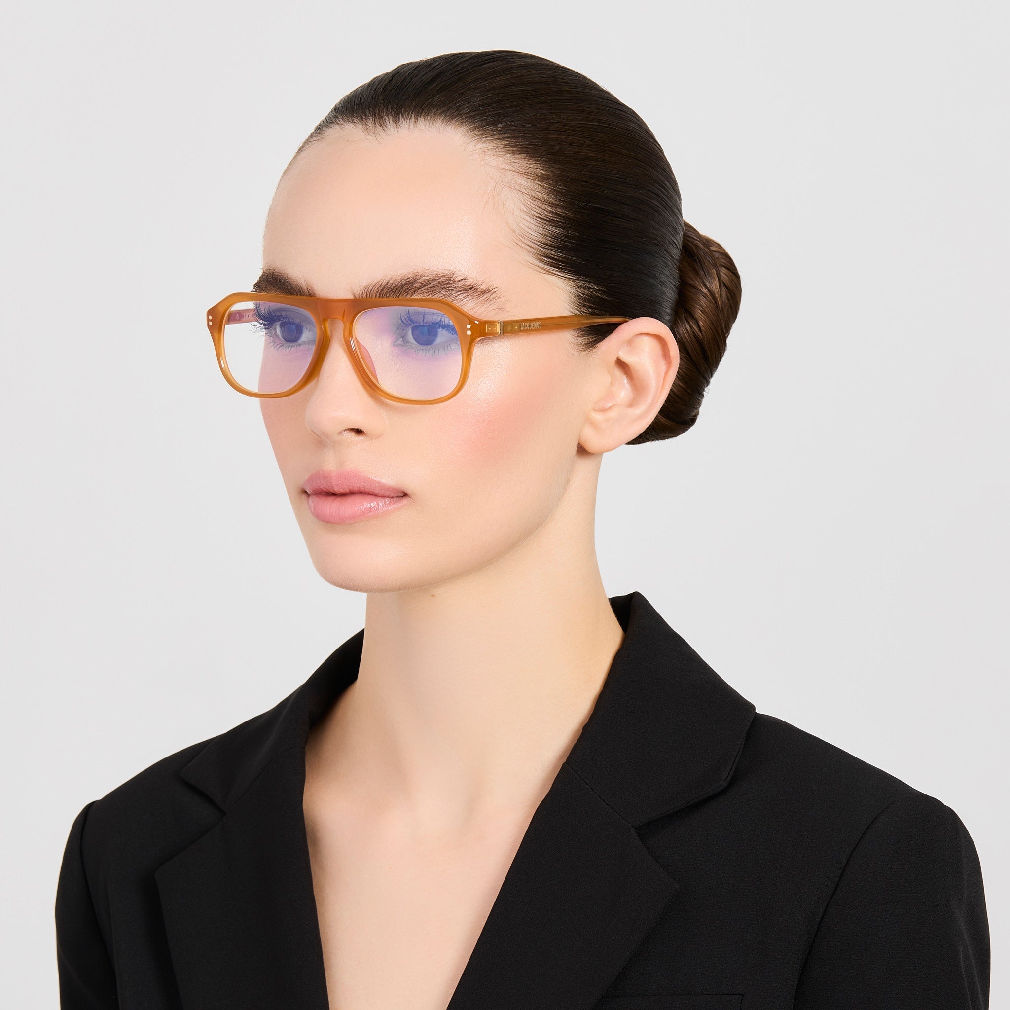 Giorno Optical in Caramel - LINDA FARROW-Optical Frame-