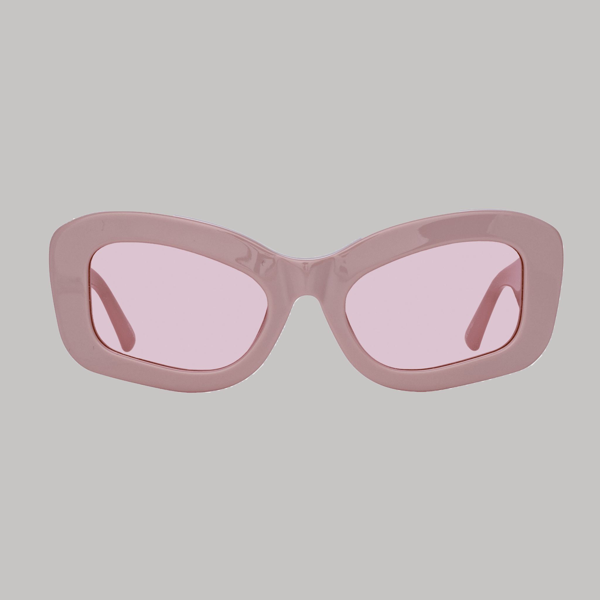 Harry Cat Eye Sunglasses in Pink - LINDA FARROW - Sunglasses -