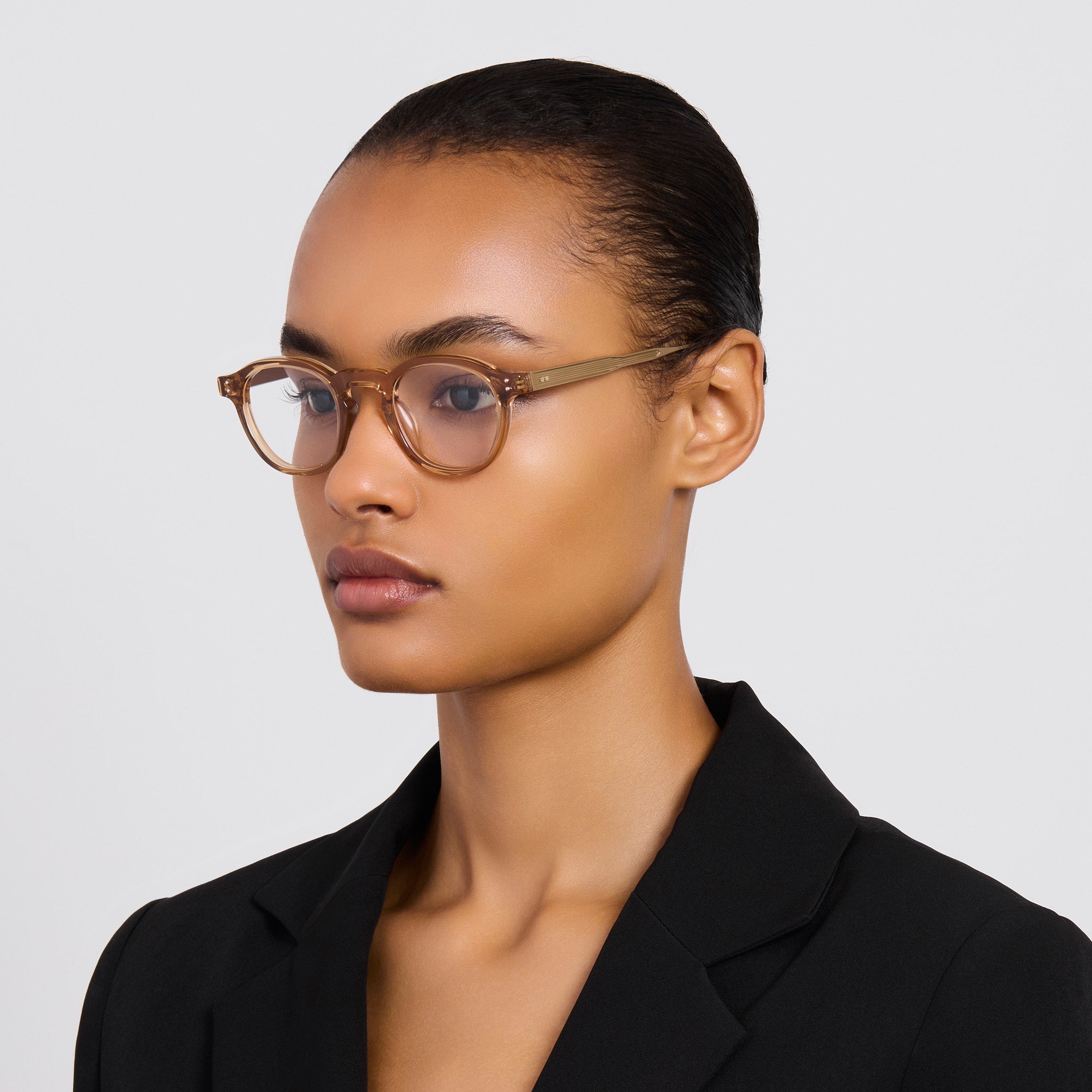 Heath Optical in Honey - LINDA FARROW - Optical Frame -