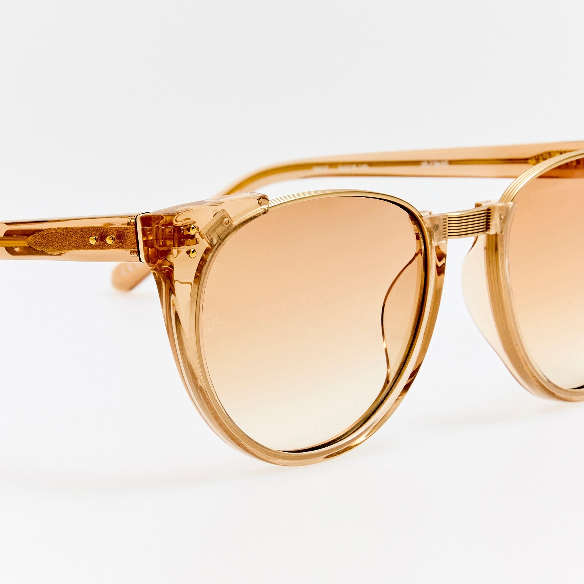 Iris Sunglasses in Honey - LINDA FARROW - Sunglasses -