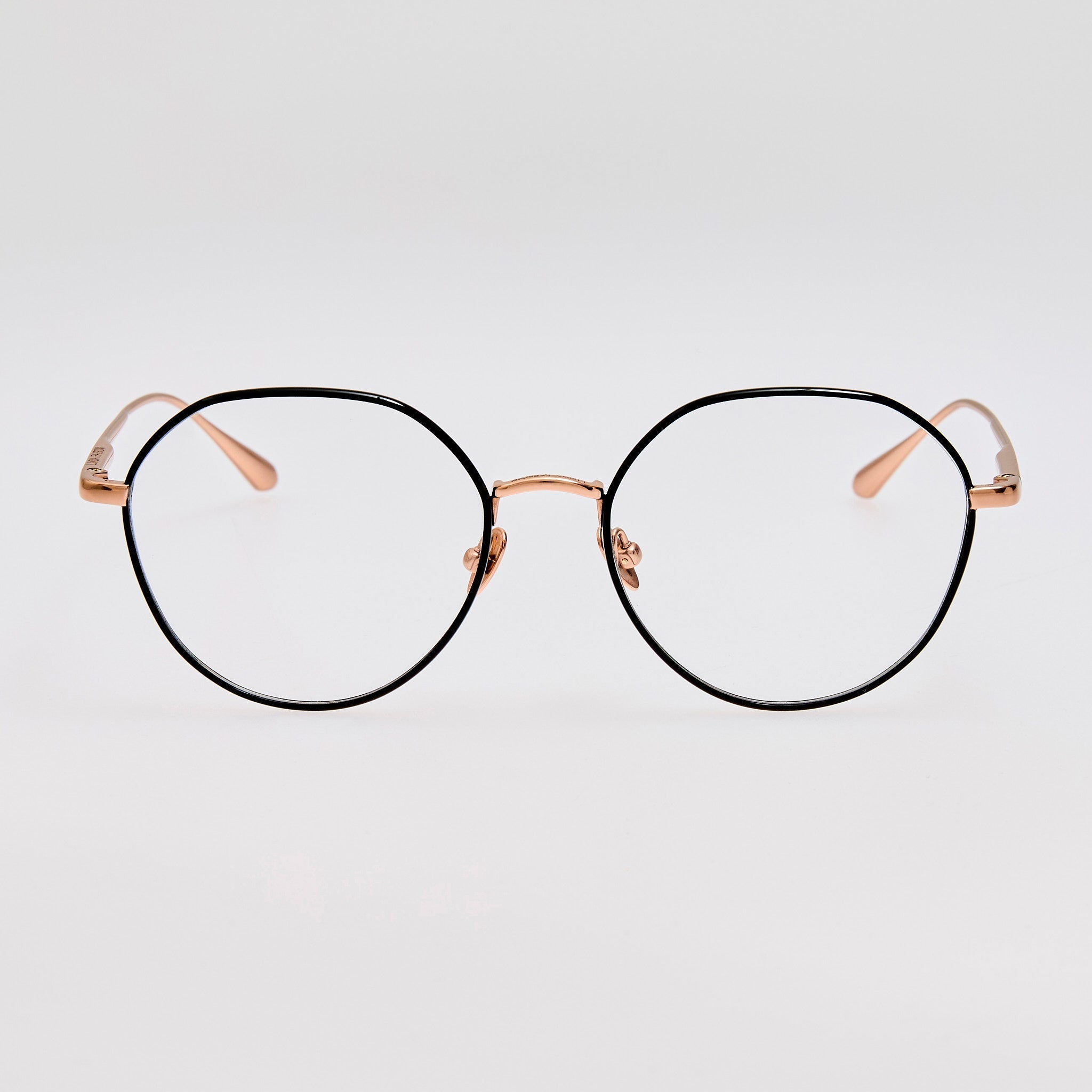 Isla Optical in 18K Rose Gold - LINDA FARROW - Optical Frame -