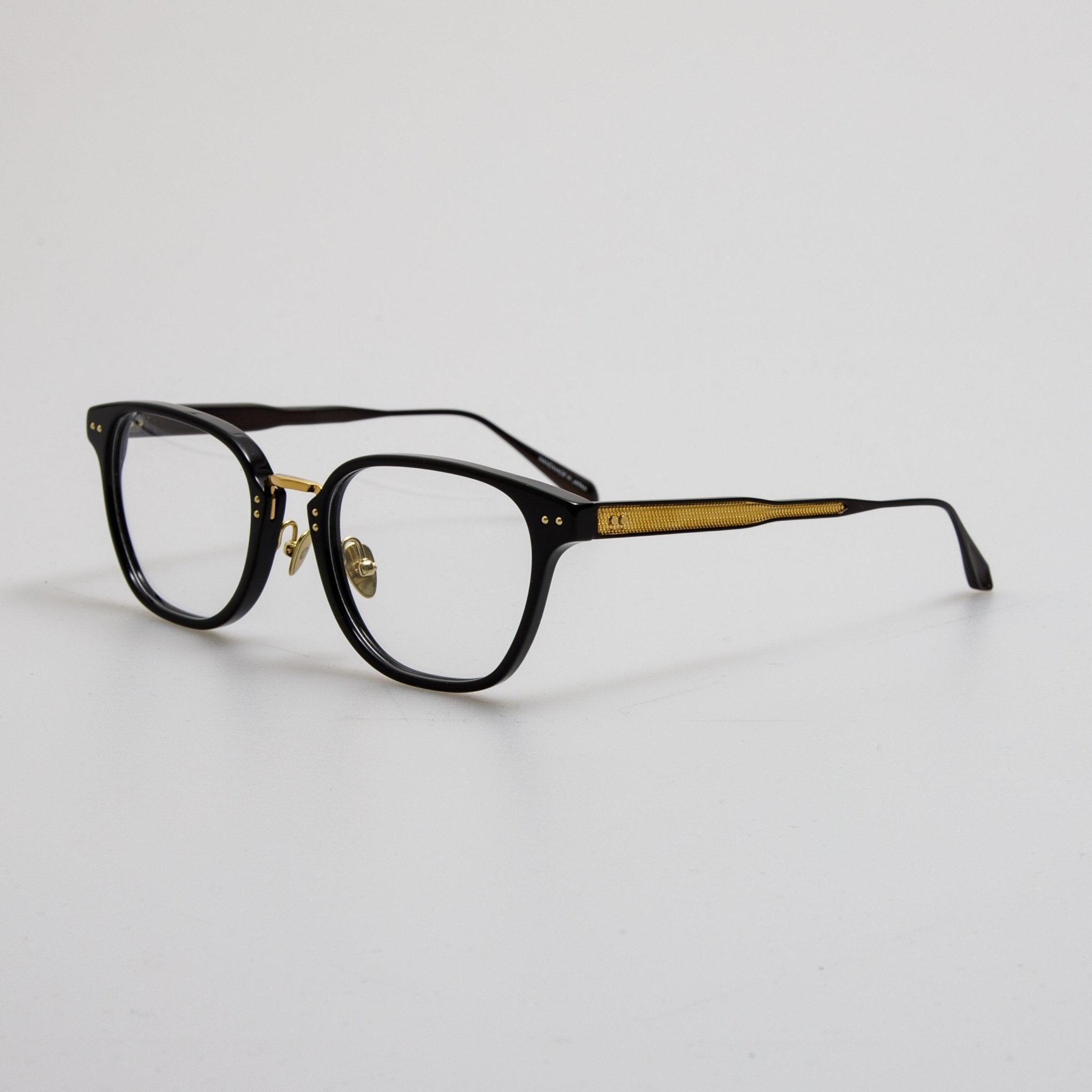 Jeffrey Optical Frame in Black - LINDA FARROW - Optical Frame -