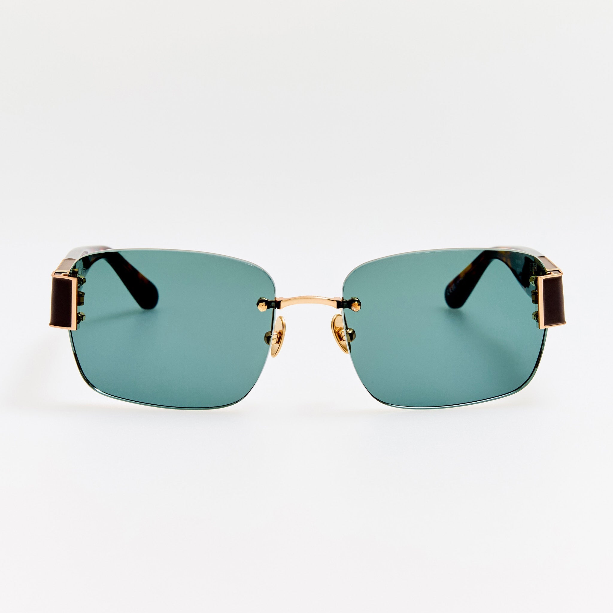 Jessica Sunglasses in Dark Tortoiseshell - LINDA FARROW - Sunglasses -