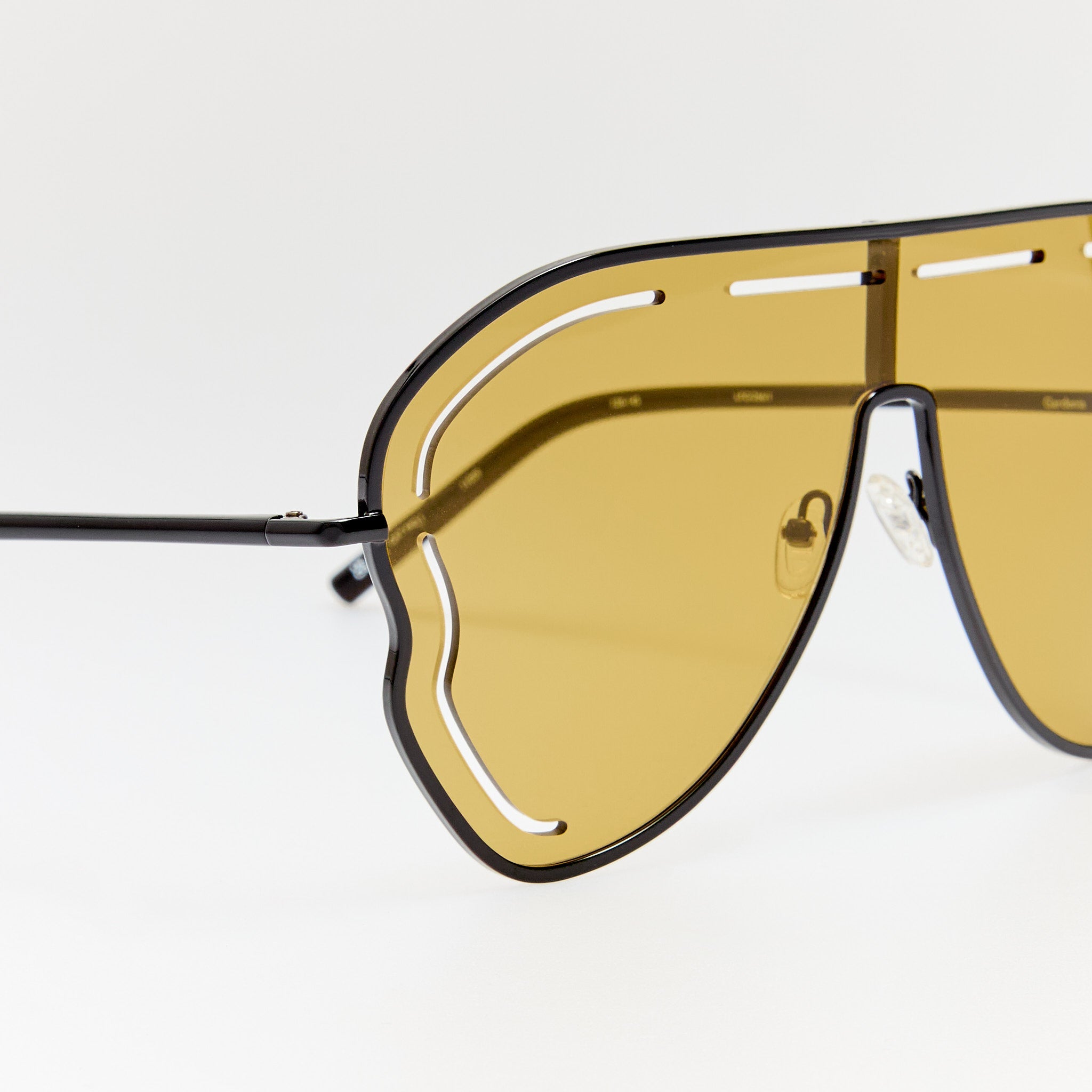 Kika Gardenia Sunglasses in Yellow and Black - LINDA FARROW - Sunglasses -