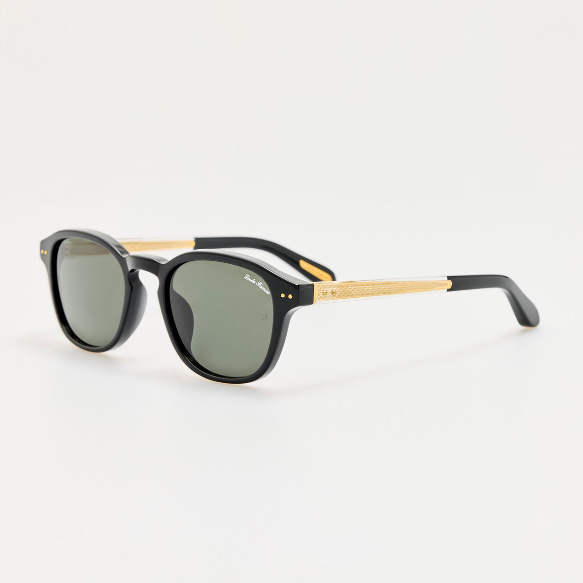Kim Sunglasses in Black - LINDA FARROW-Sunglasses-