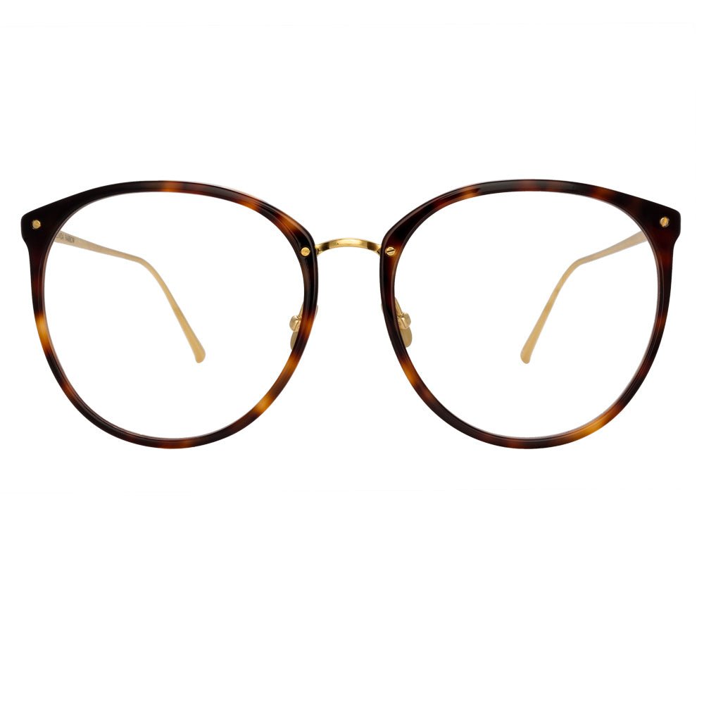 Kings Optical Frame in Tortoiseshell - LINDA FARROW - Optical Frame -
