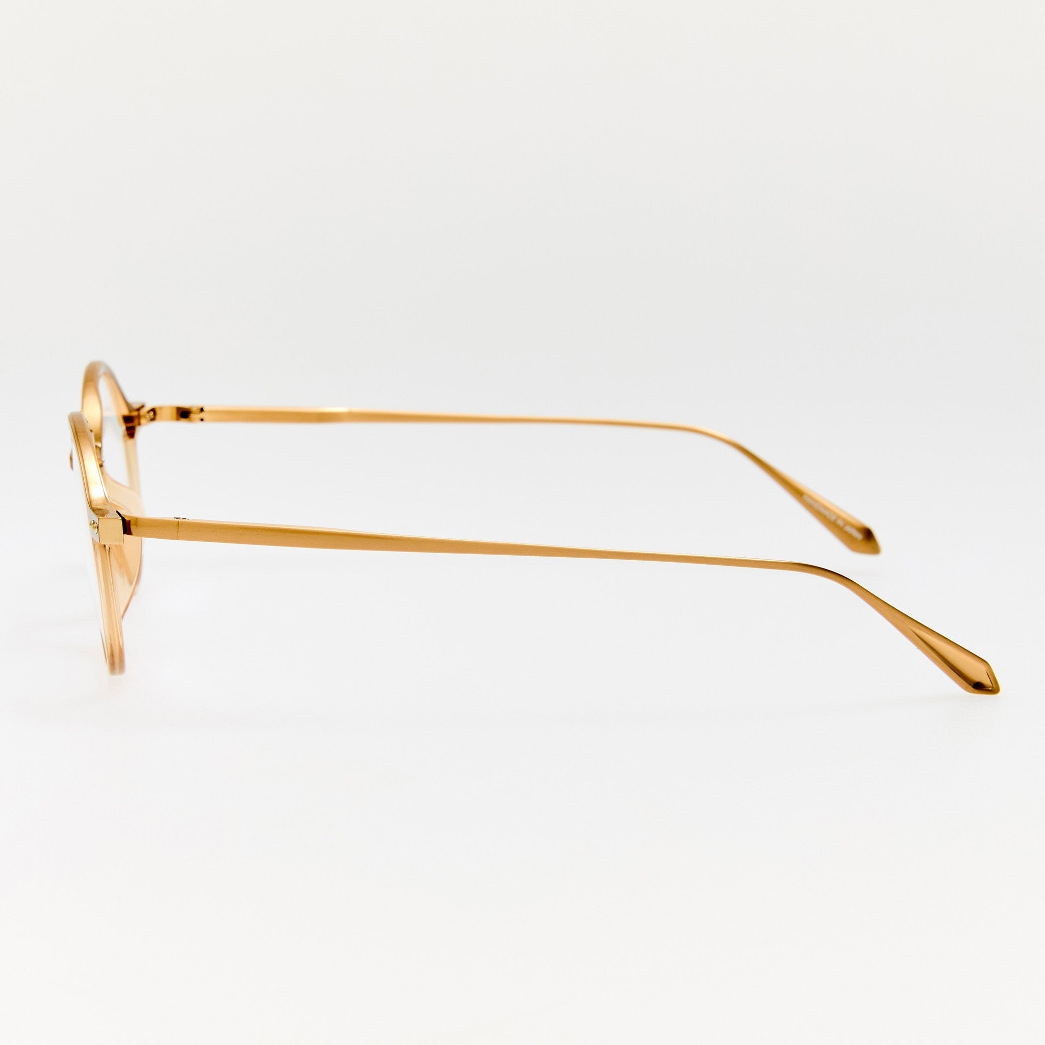 Kit Optical in Matt Champagne and Honey - LINDA FARROW - Optical Frame -