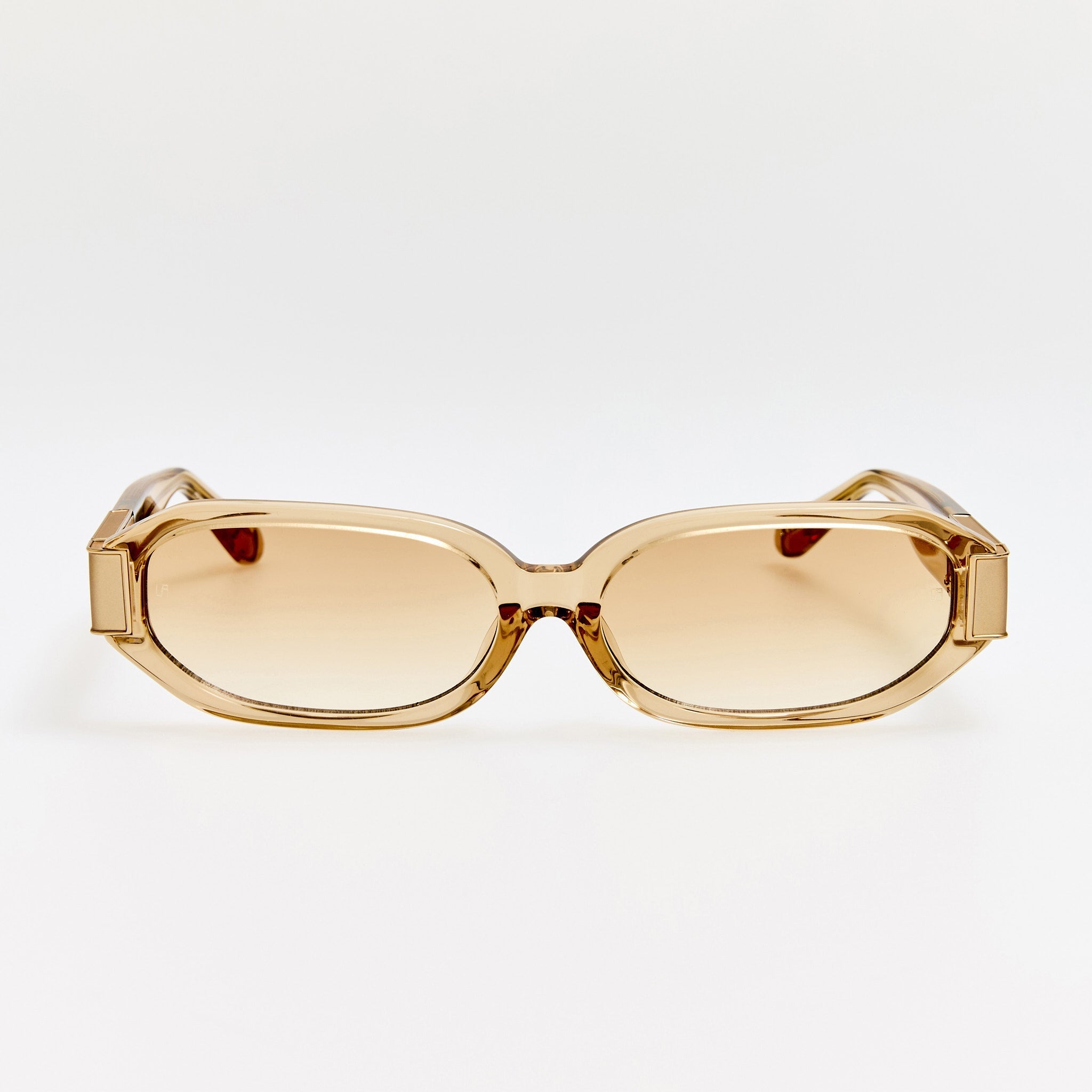 Laura Sunglasses in Honey - LINDA FARROW - Sunglasses -