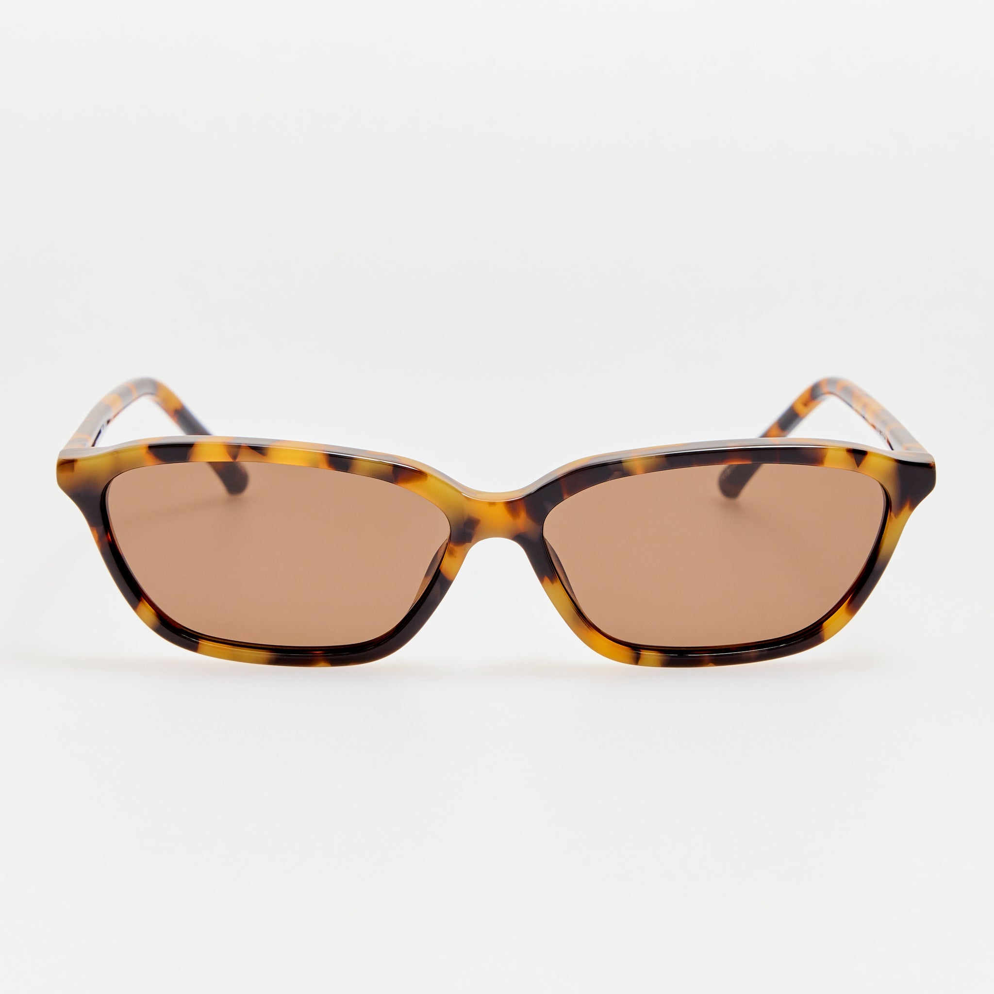 Libby Sunglasses in Tortoiseshell - LINDA FARROW-Sunglasses-