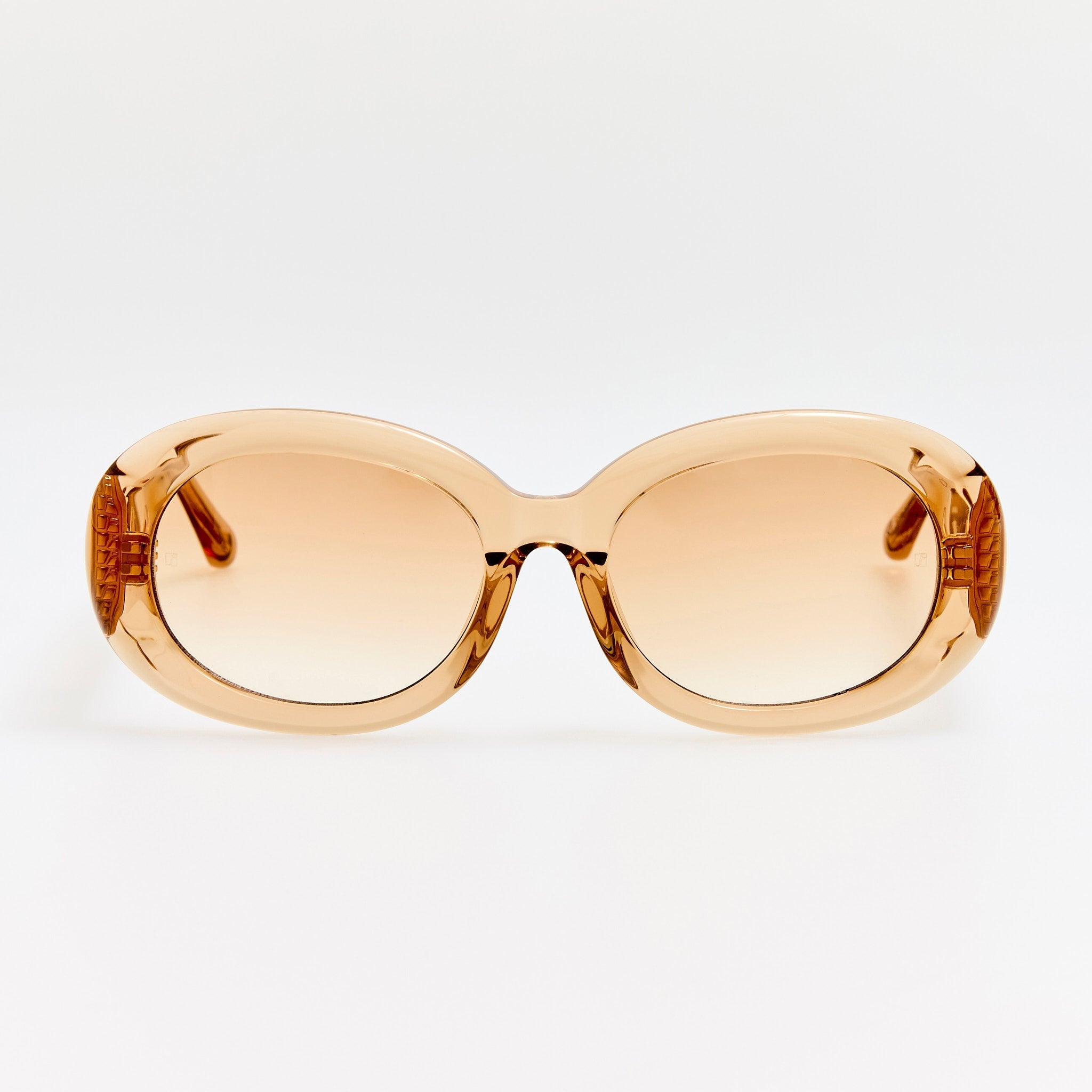 Lina Sunglasses in Honey - LINDA FARROW - Sunglasses -