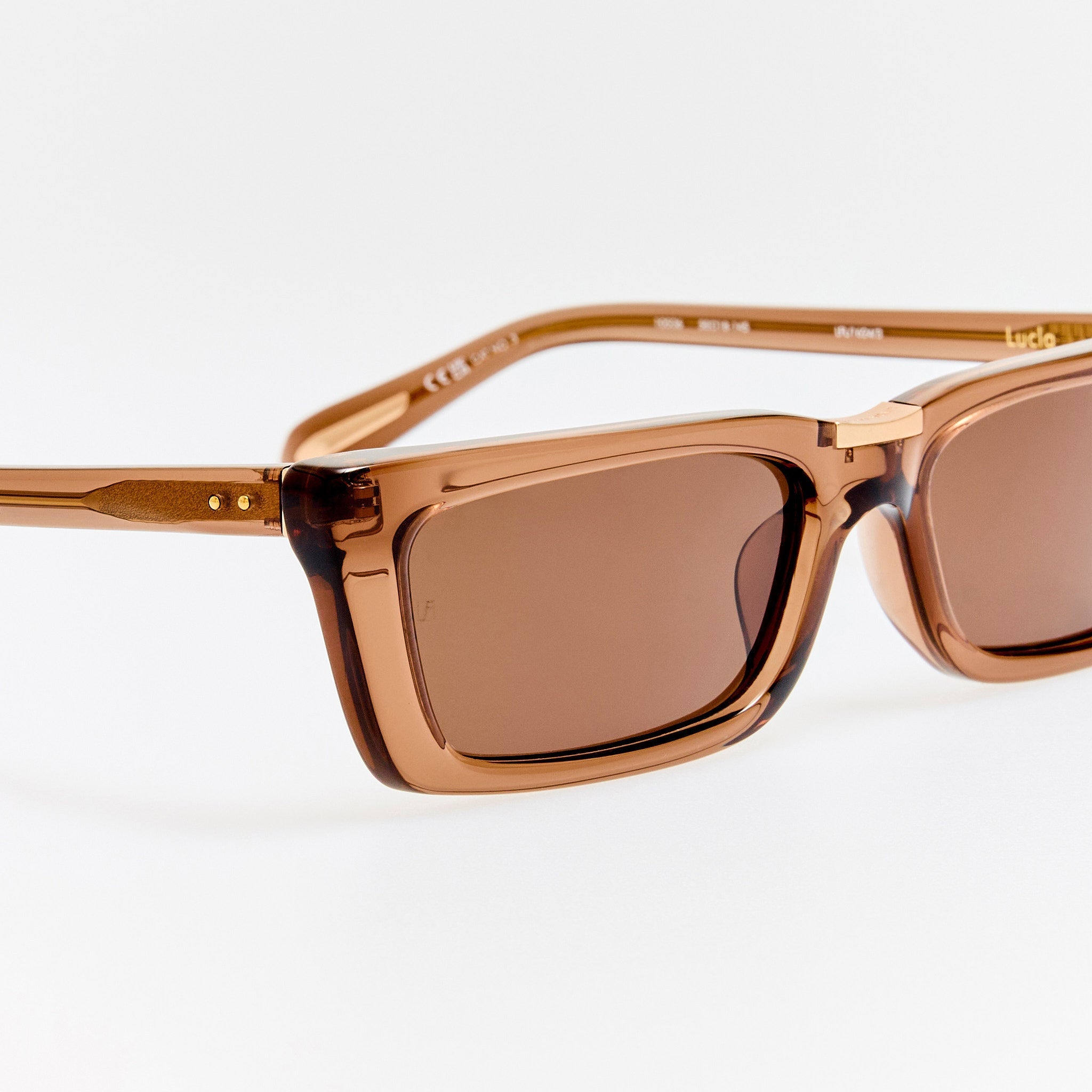 Lucia Sunglasses in Brown - LINDA FARROW - Sunglasses -