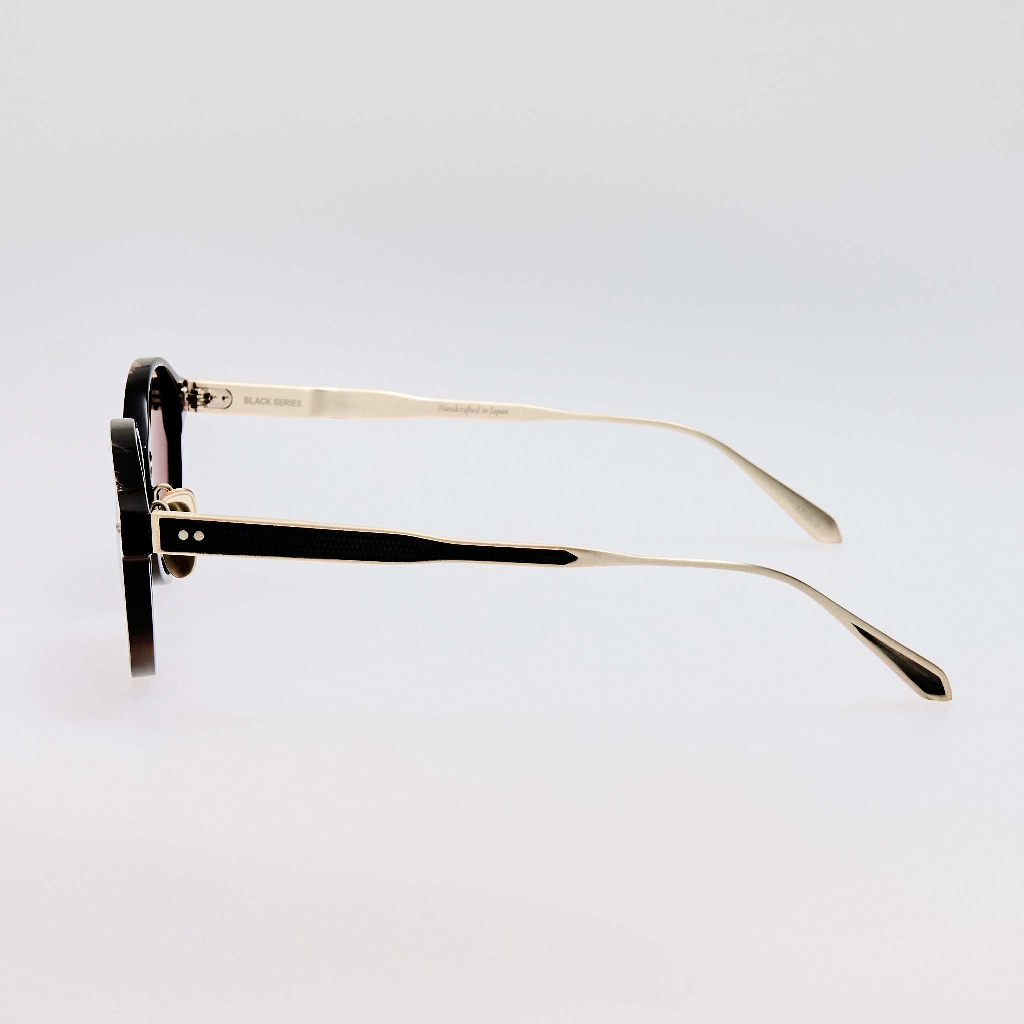 Marco Oval Sunglasses in Buffalo Horn and 925 Sterling Silver - LINDA FARROW - Sunglasses -