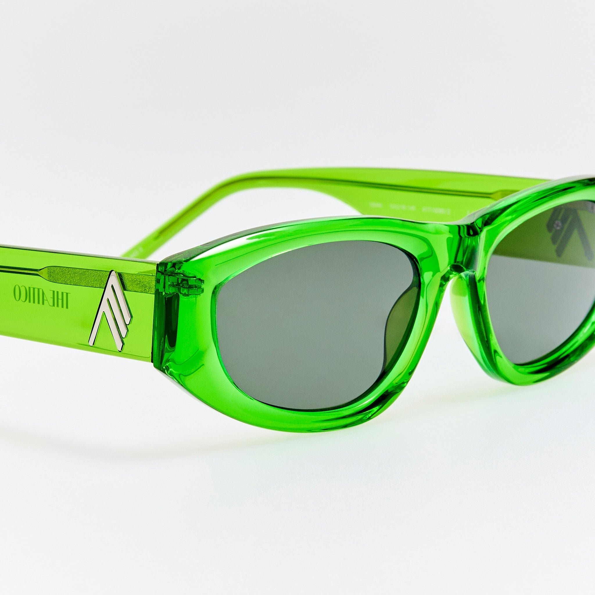Maya D - Frame Sunglasses in Green - LINDA FARROW - Sunglasses -