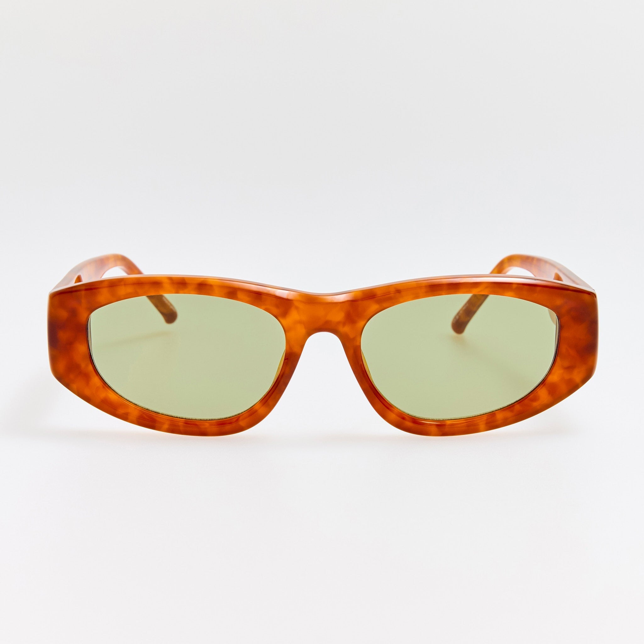 Maya D - Frame Sunglasses in Tortoiseshell - LINDA FARROW - Sunglasses -