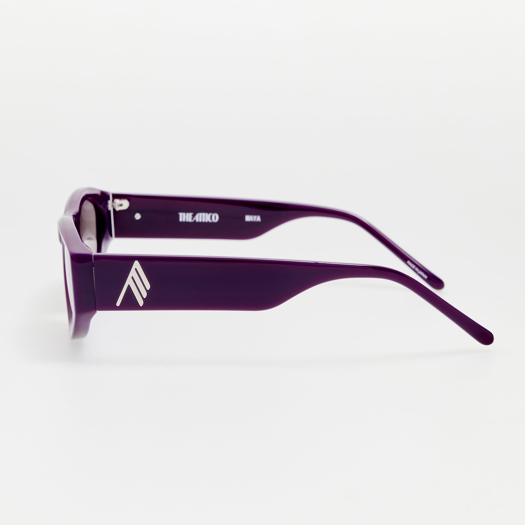 Maya Sunglasses in Mauve - LINDA FARROW-Sunglasses-