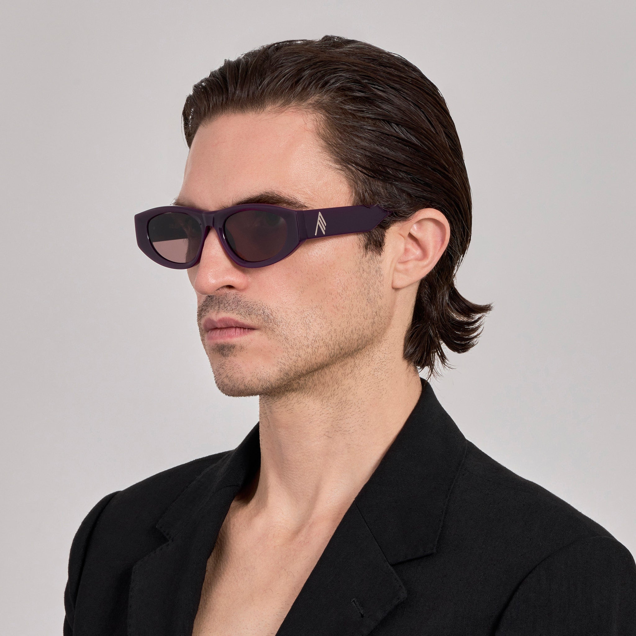 Maya Sunglasses in Mauve - LINDA FARROW-Sunglasses-