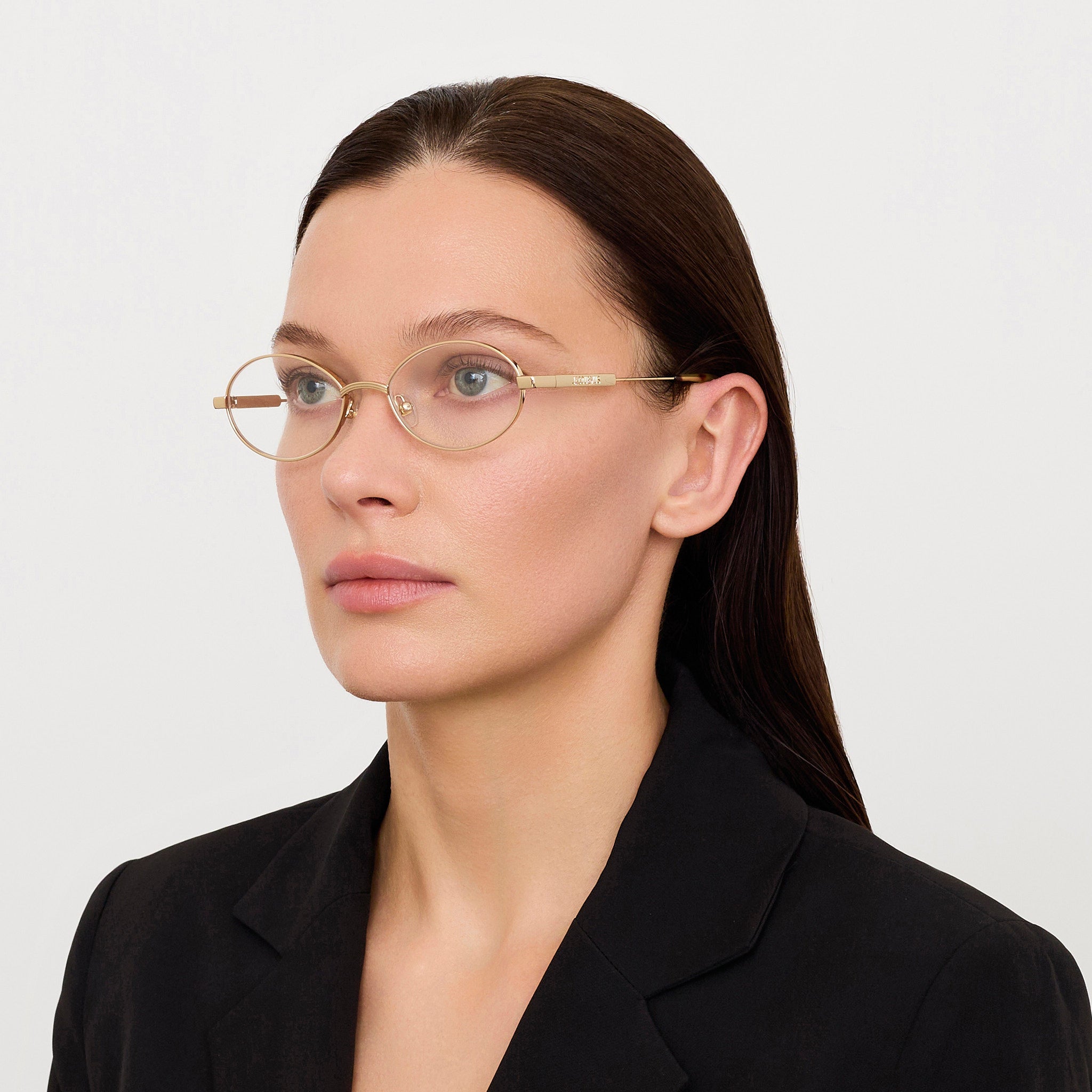 Meunier Optical in 22K Light Gold - LINDA FARROW - Optical Frame -