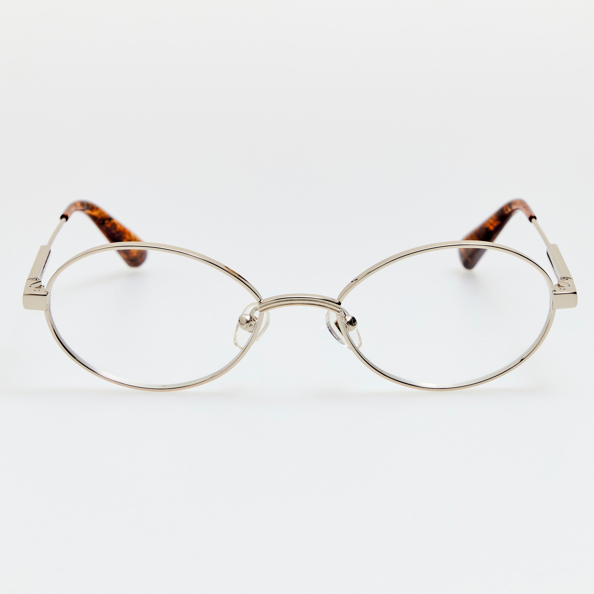 Meunier Optical in Silver - LINDA FARROW - Optical Frame -