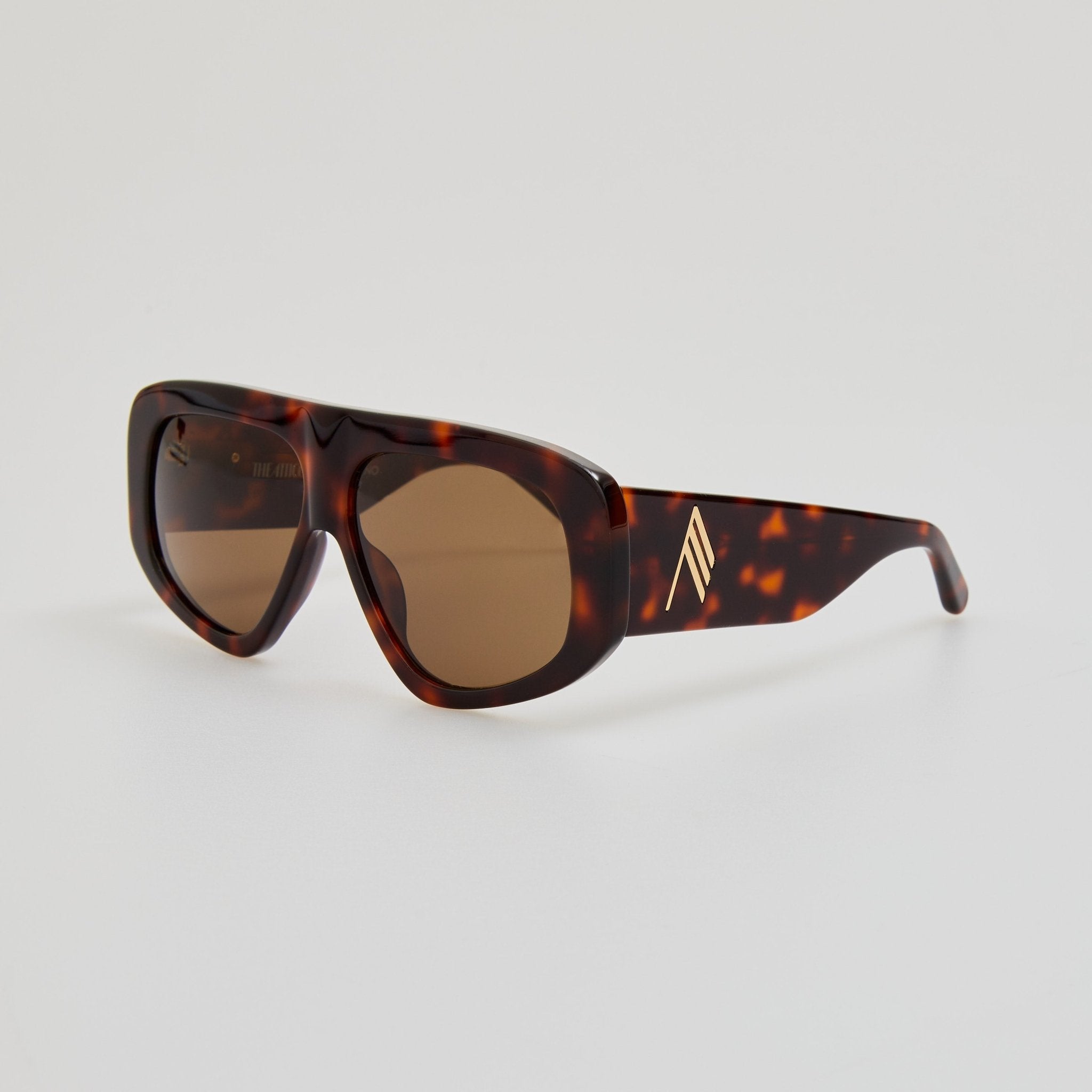 Milano Sunglasses in Tortoiseshell - LINDA FARROW - Sunglasses -