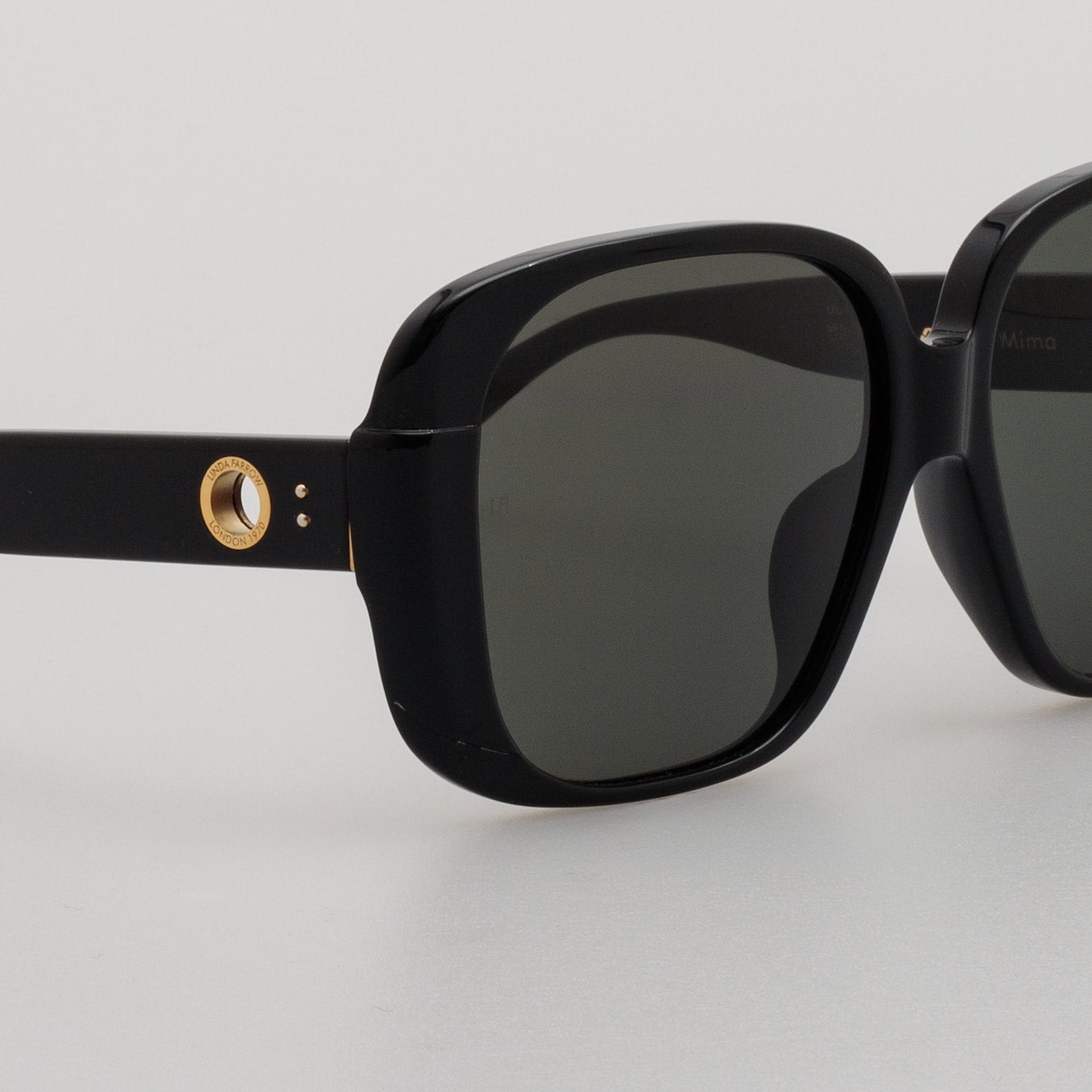 Mima Sunglasses in Black - LINDA FARROW - Sunglasses -