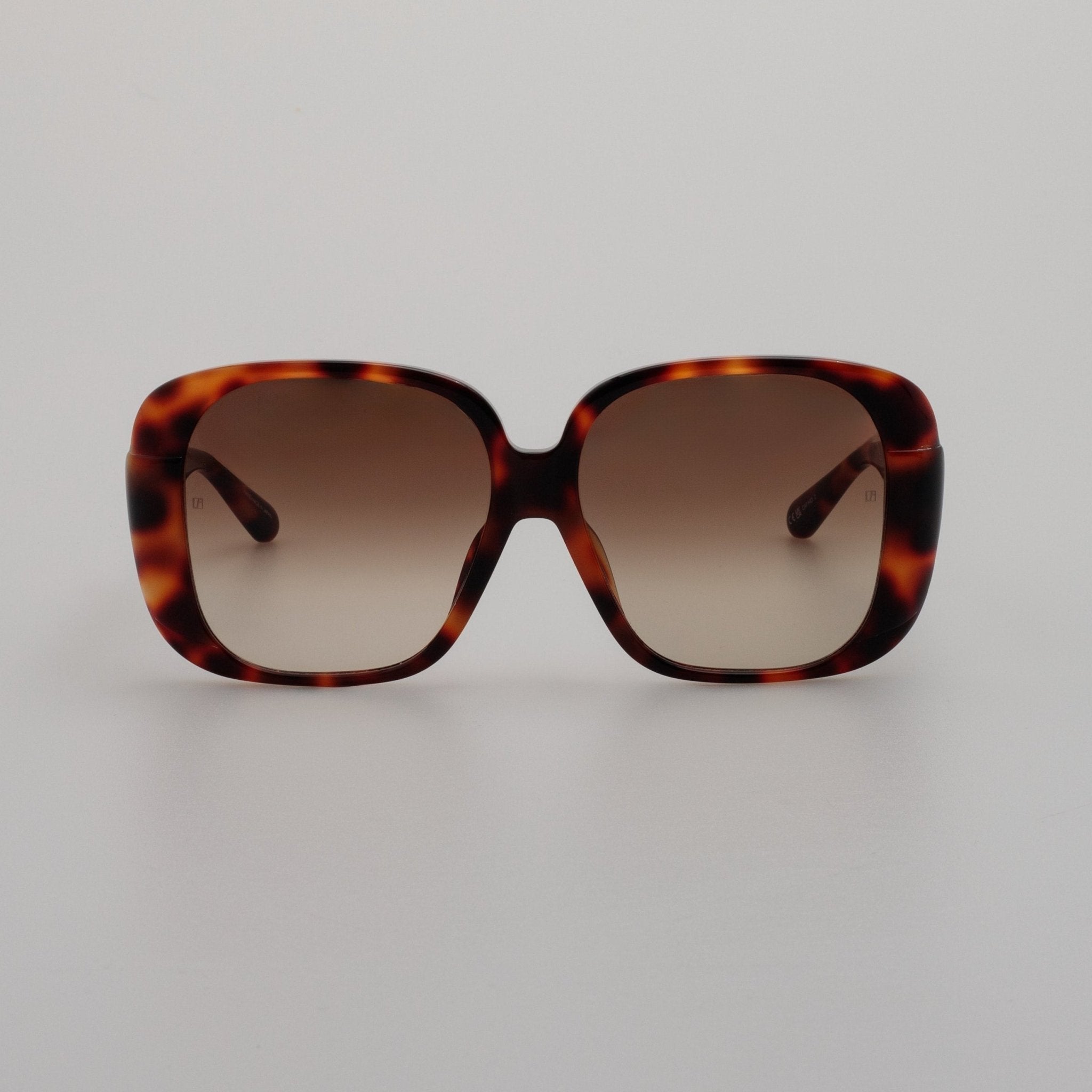 Mima Sunglasses in Tortoiseshell - LINDA FARROW - Sunglasses -
