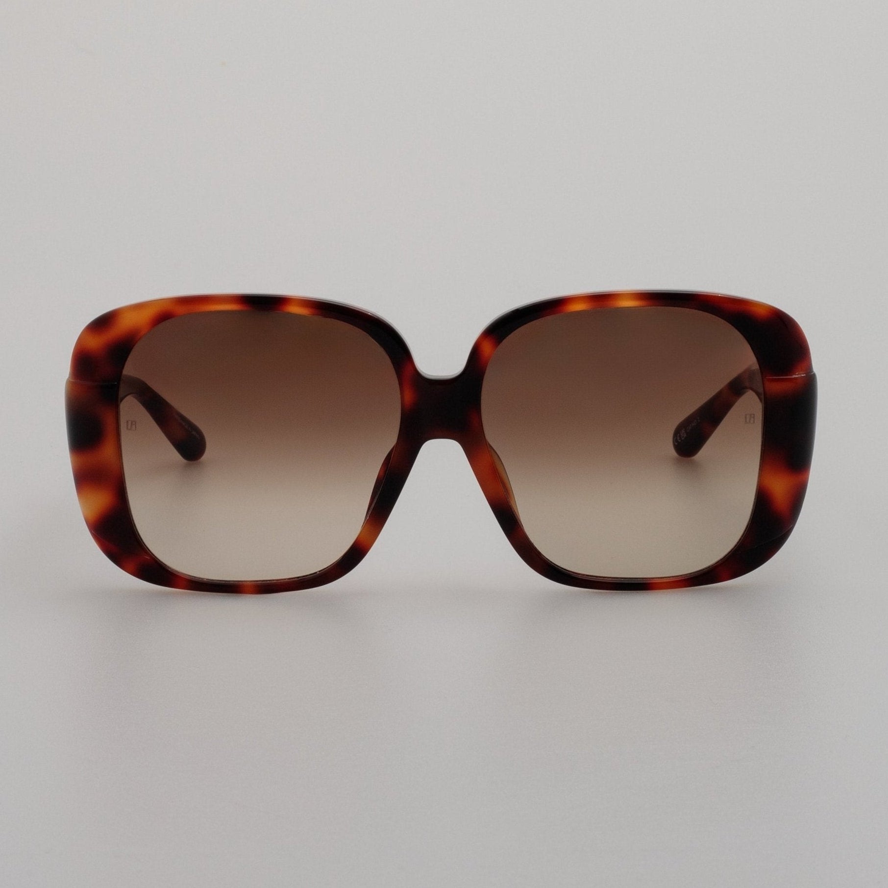 Mima Sunglasses in Tortoiseshell - LINDA FARROW - Sunglasses -