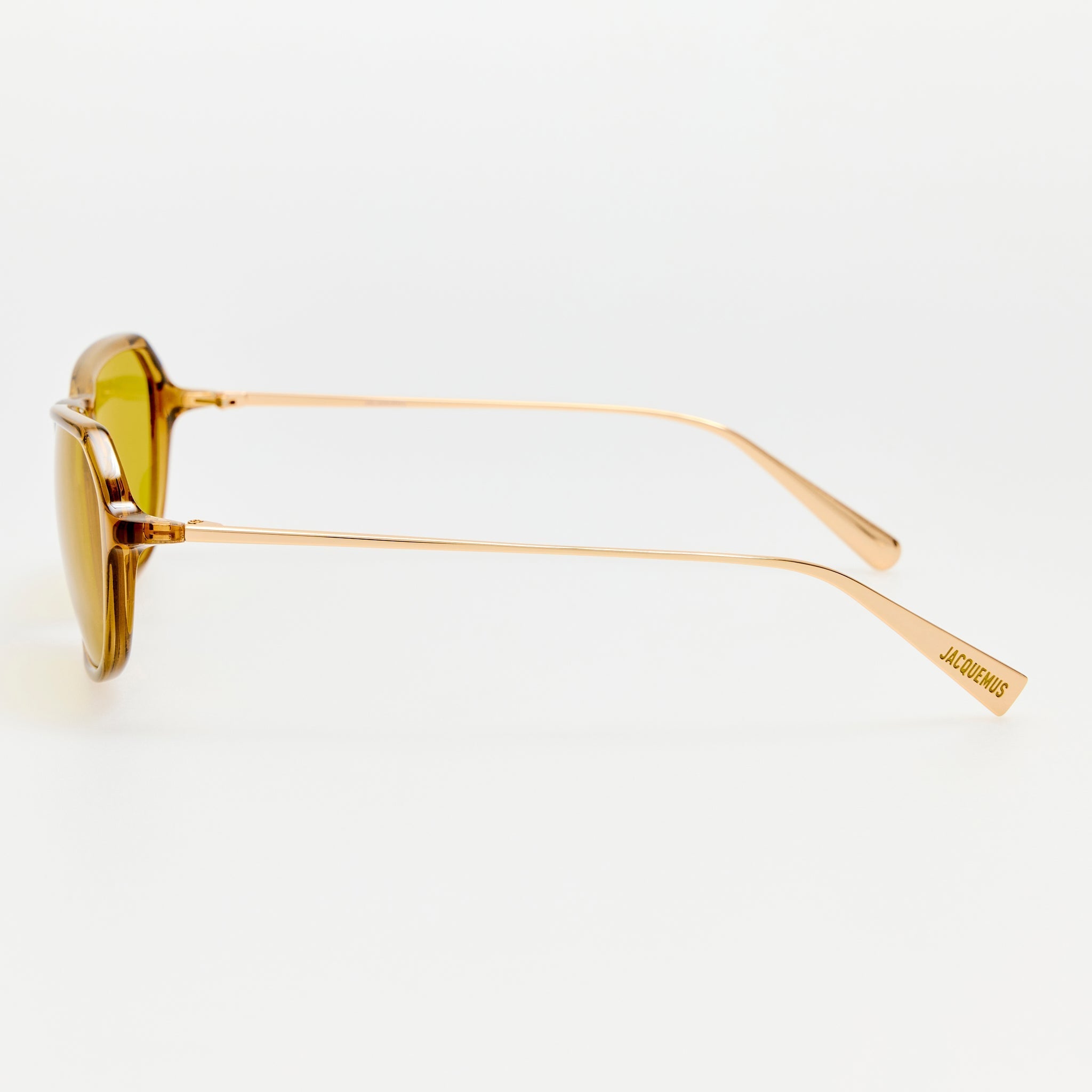 Mimosa Sunglasses in Brown - LINDA FARROW-Sunglasses-