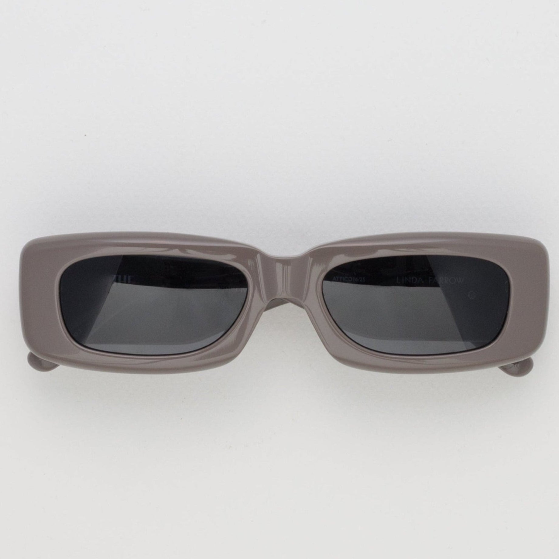 Mini Marfa in Taupe - LINDA FARROW - Sunglasses -