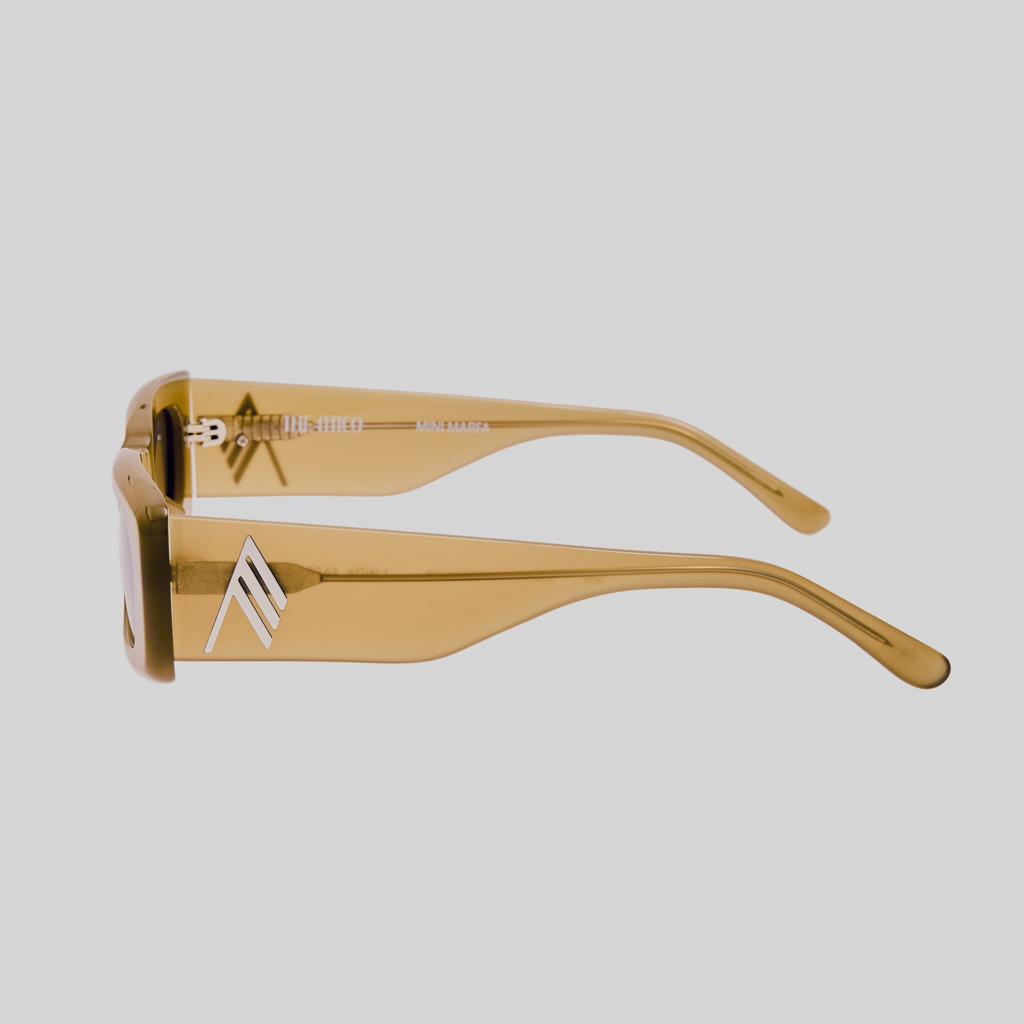 Mini Marfa Sunglasses in Mastice - LINDA FARROW - Sunglasses -