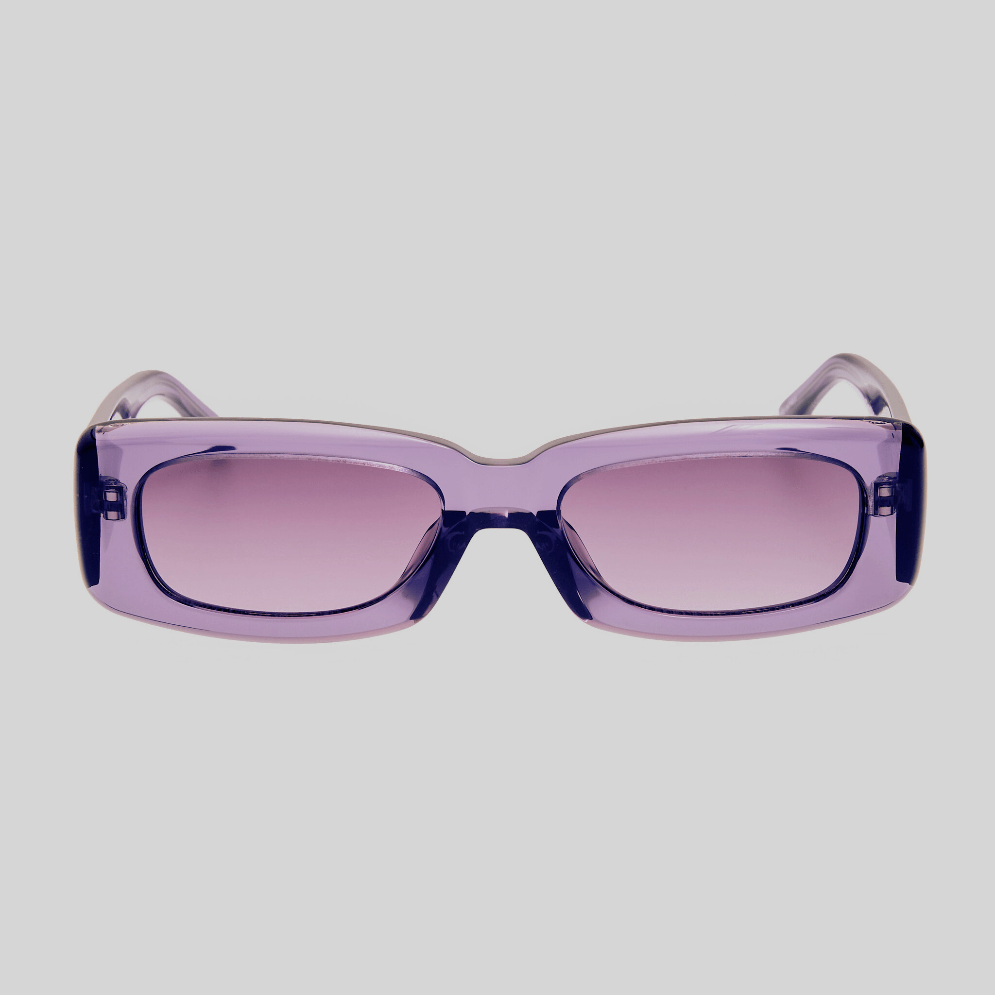 Mini Marfa Sunglasses in Purple - LINDA FARROW - Sunglasses -