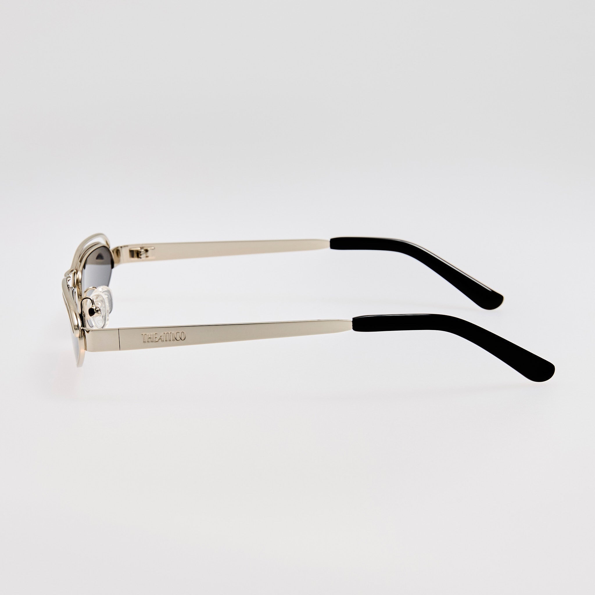 Norma Sunglasses in Silver - LINDA FARROW - Sunglasses -