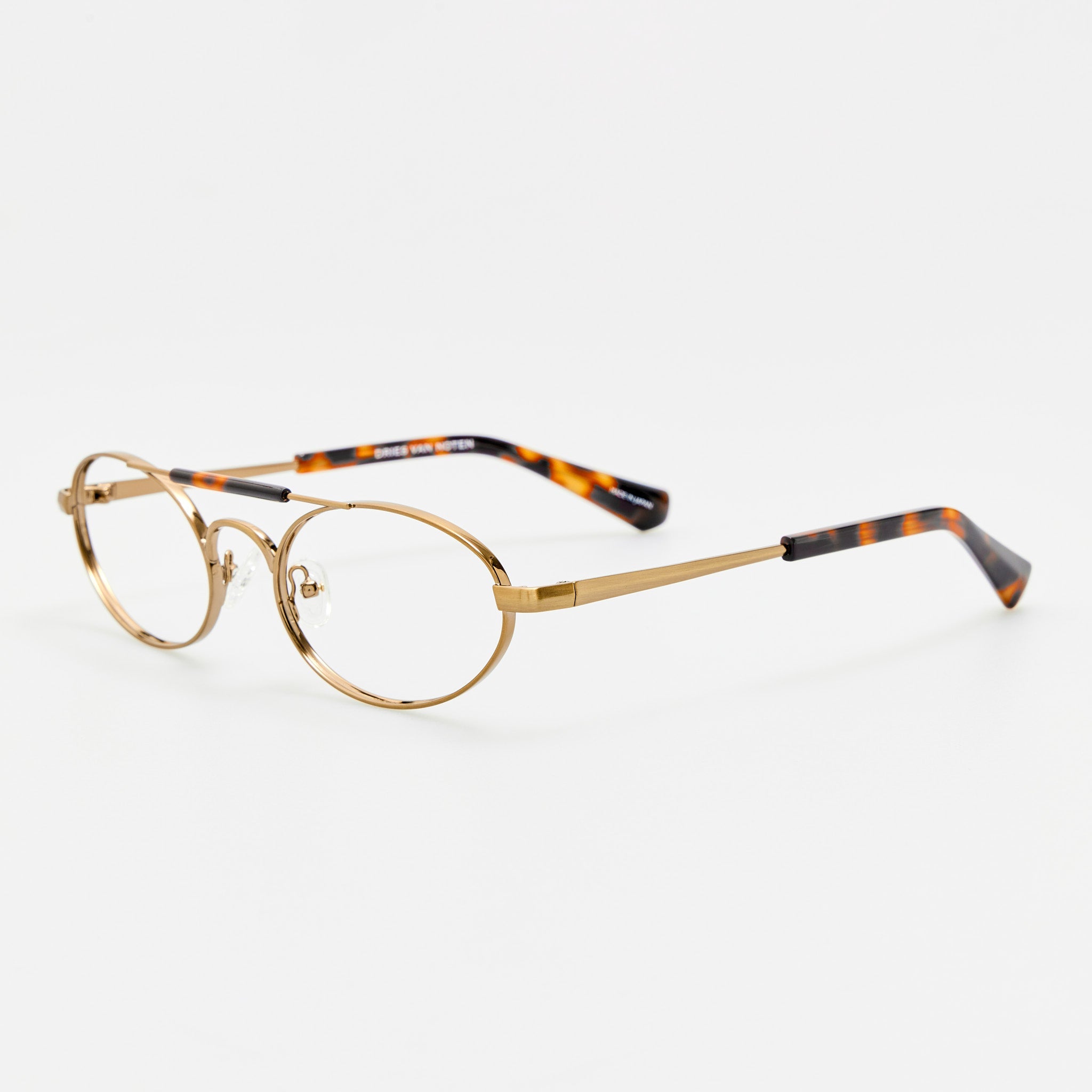 Oval Optical in Gold - LINDA FARROW-Optical Frame-