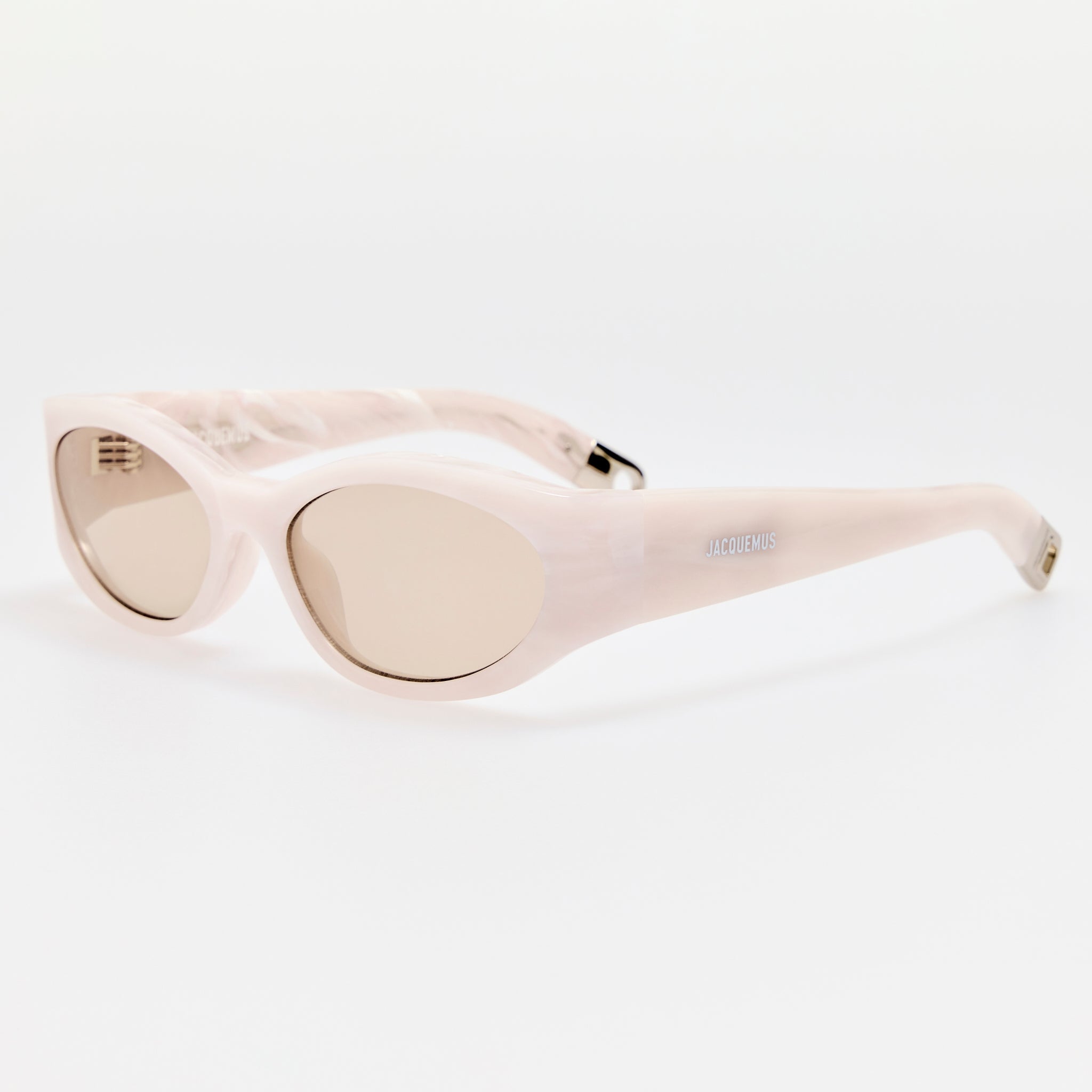 Ovalo Sunglasses in Marble - LINDA FARROW-Sunglasses-