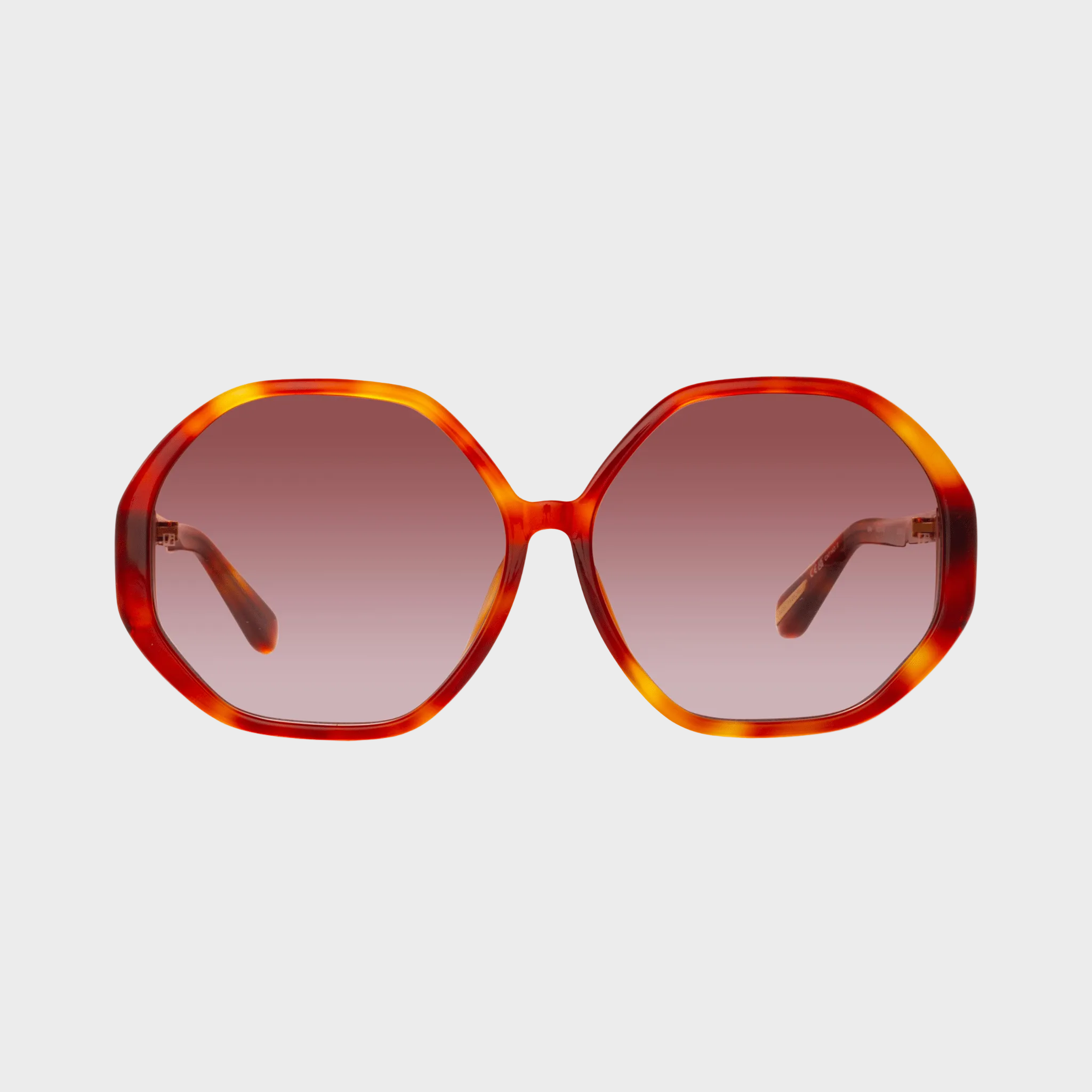 Paloma Sunglasses in Amber - LINDA FARROW - Sunglasses -