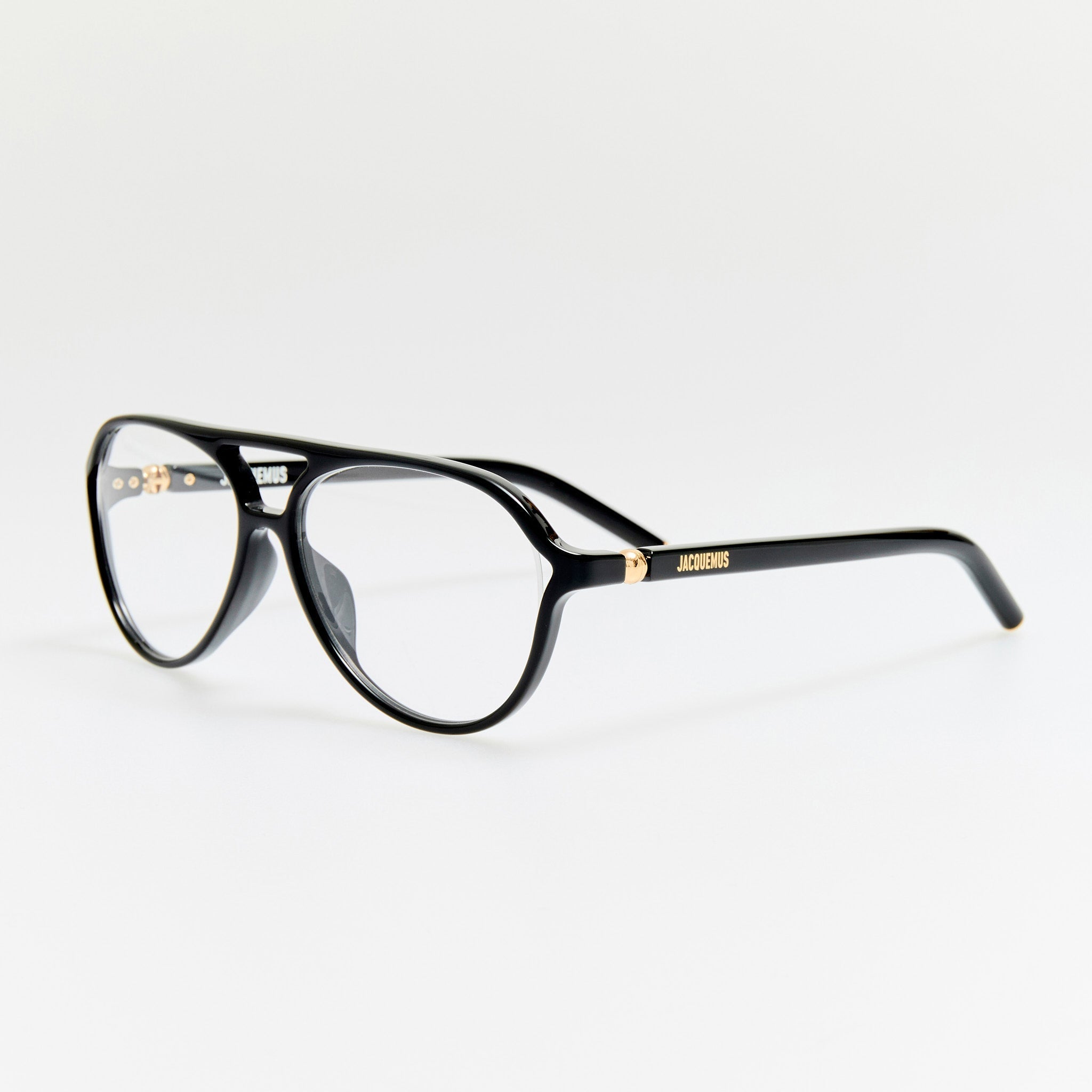 Pastro Optical in Black - LINDA FARROW - Optical Frame -