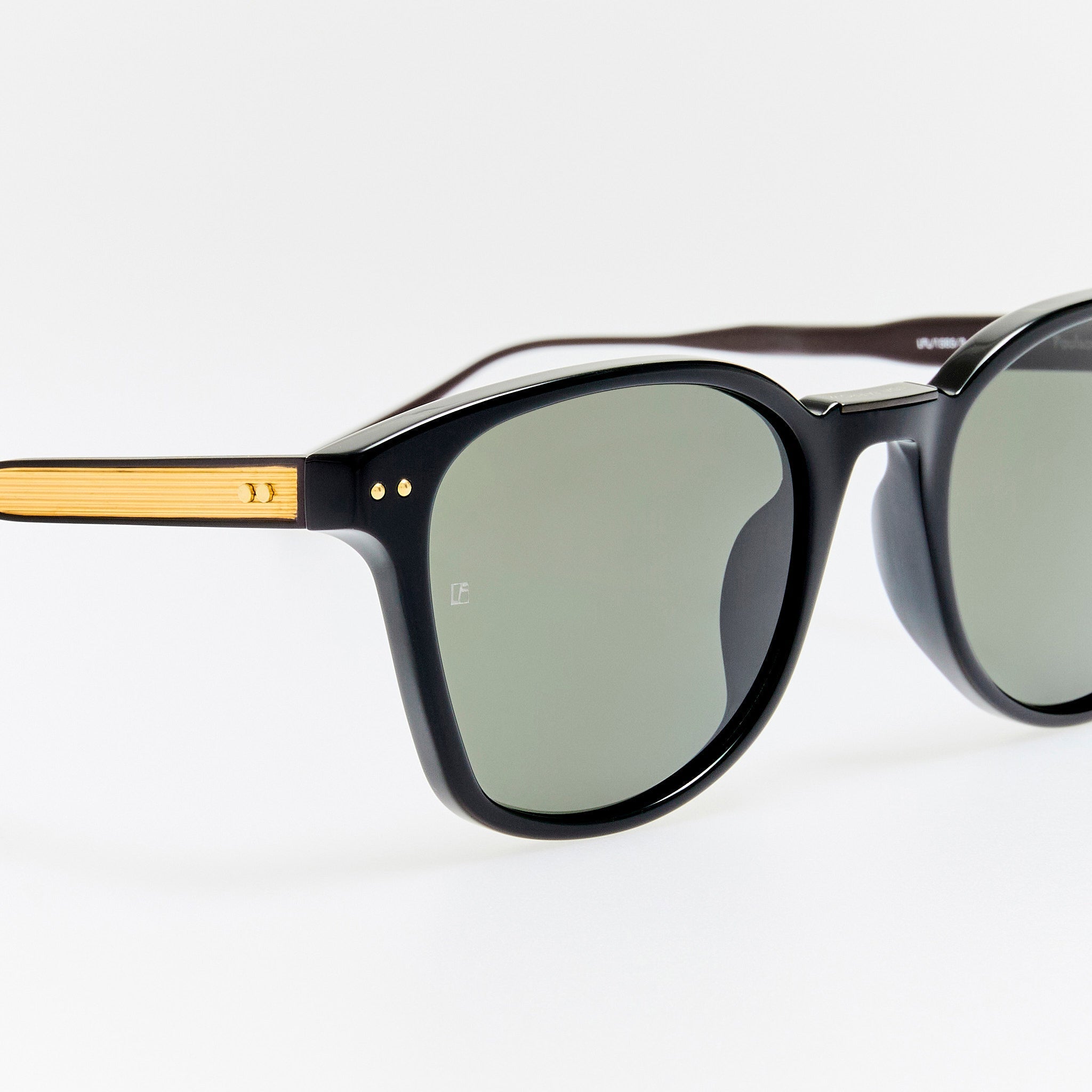 Paulson Sunglasses in Black - LINDA FARROW - Sunglasses -