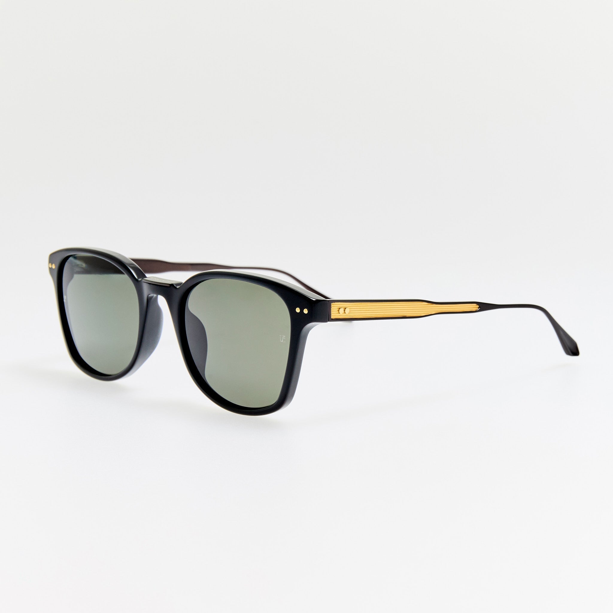 Paulson Sunglasses in Black - LINDA FARROW - Sunglasses -