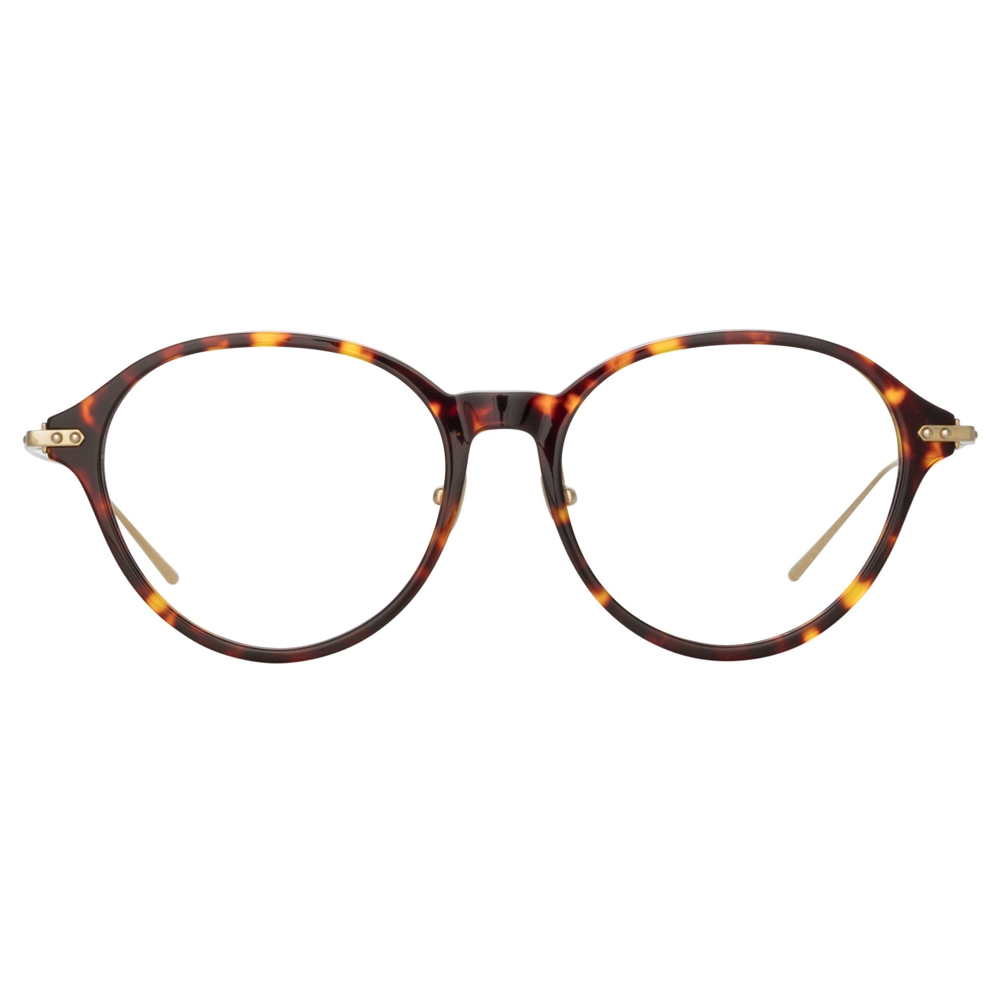 Pearce Optical Frame in Tortoiseshell - LINDA FARROW - Optical Frame -