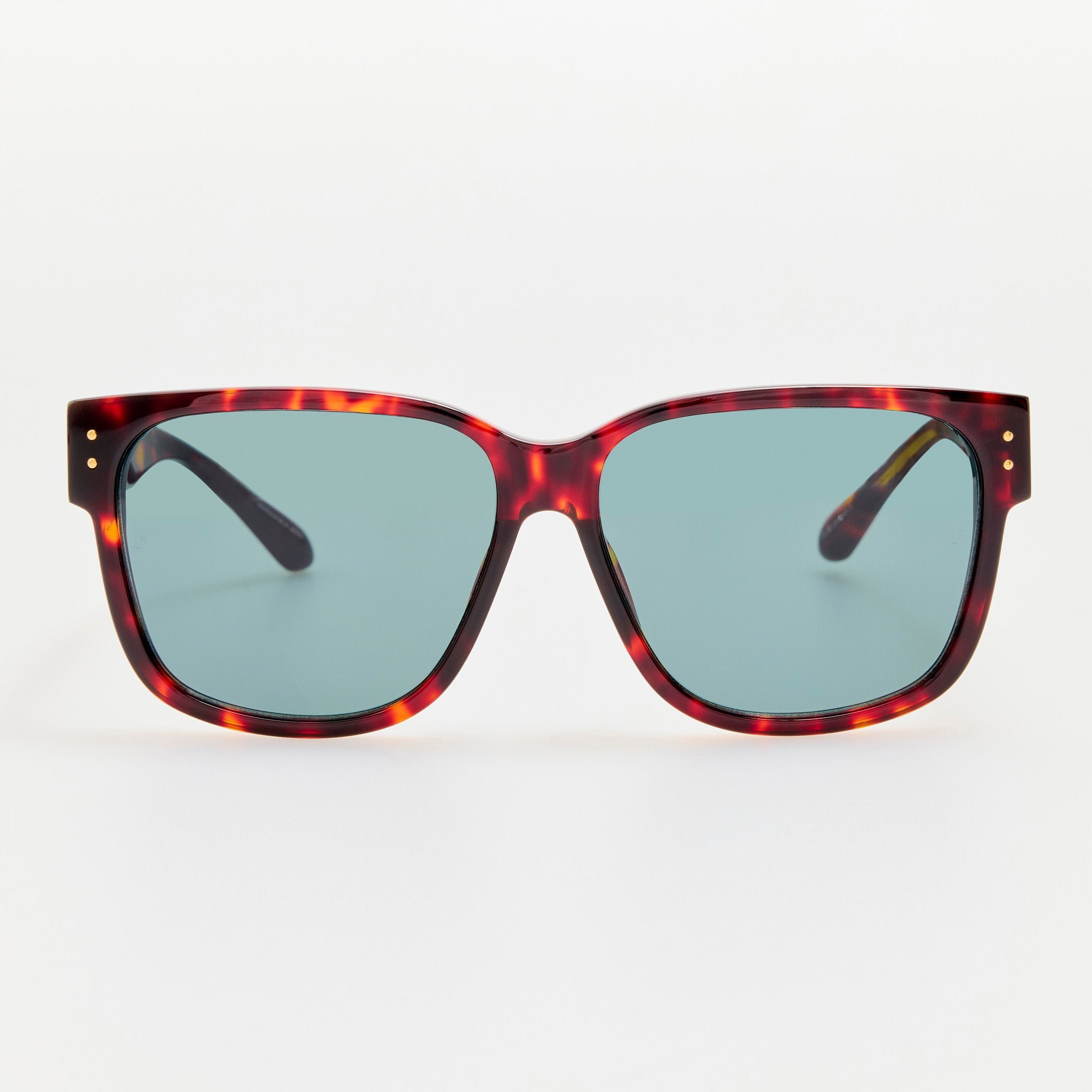 Perry Sunglasses in Tortoiseshell - LINDA FARROW - Sunglasses -
