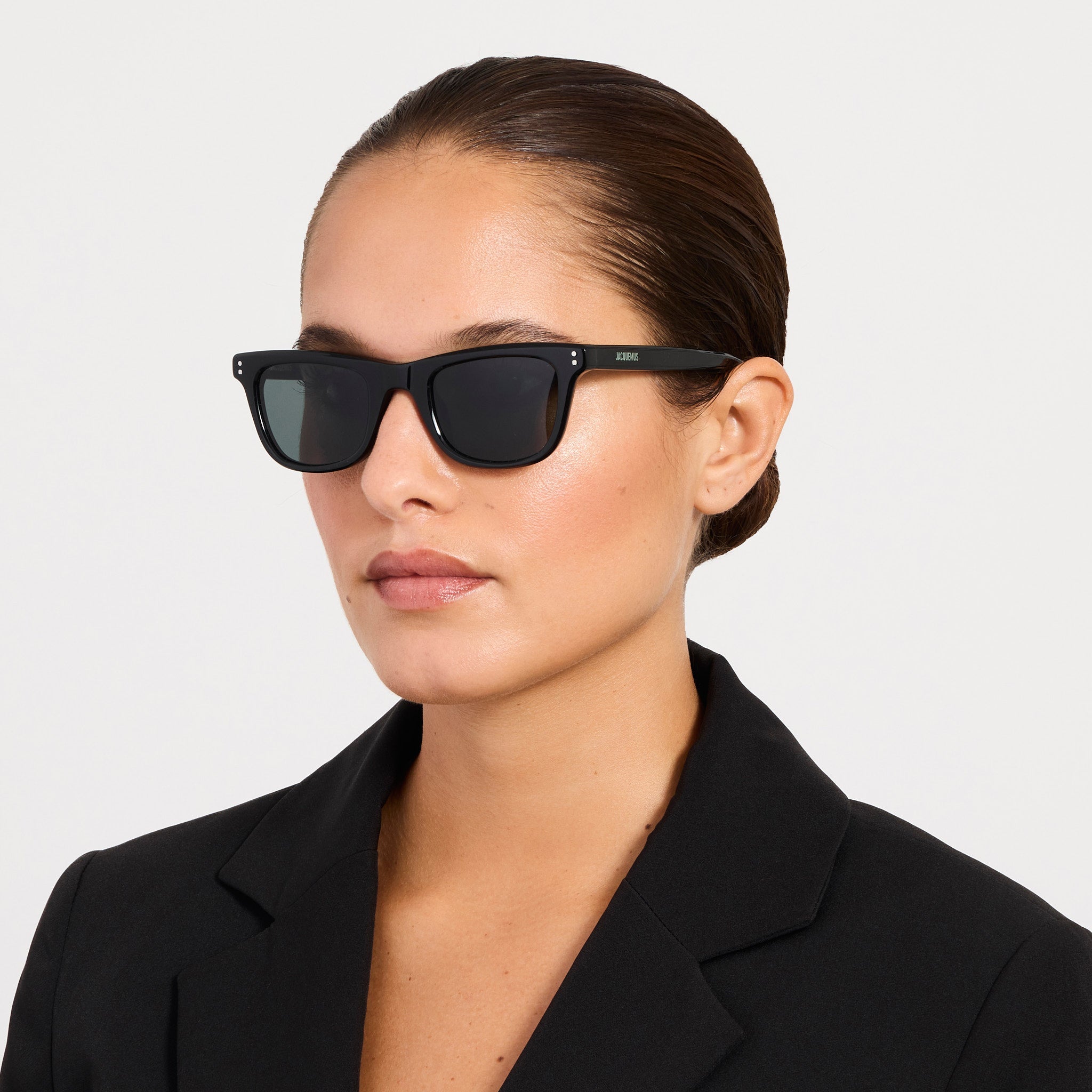 Pilotis Sunglasses in Black - LINDA FARROW-Sunglasses-