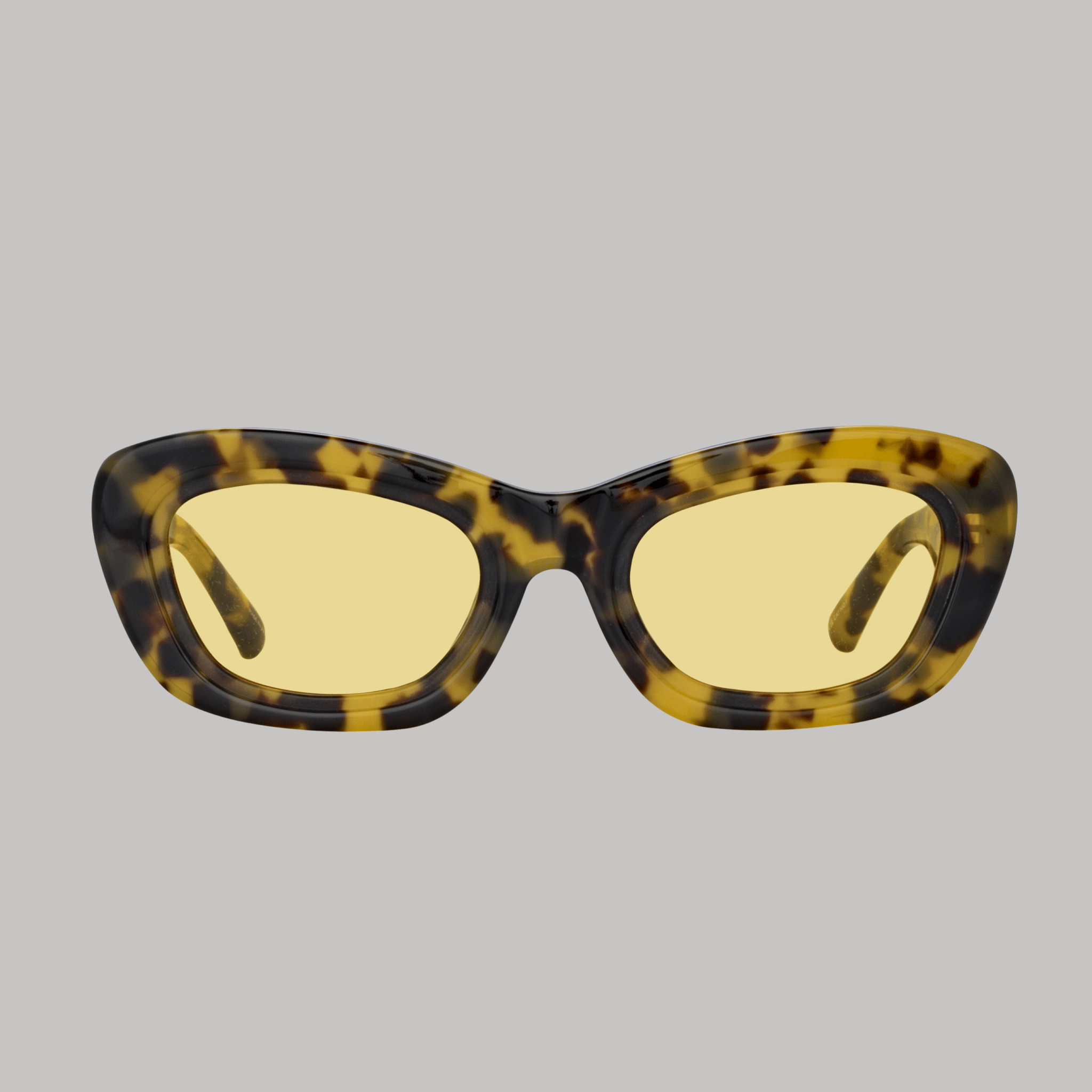 Rania Cat Eye Sunglasses in Tortoiseshell - LINDA FARROW - Sunglasses -