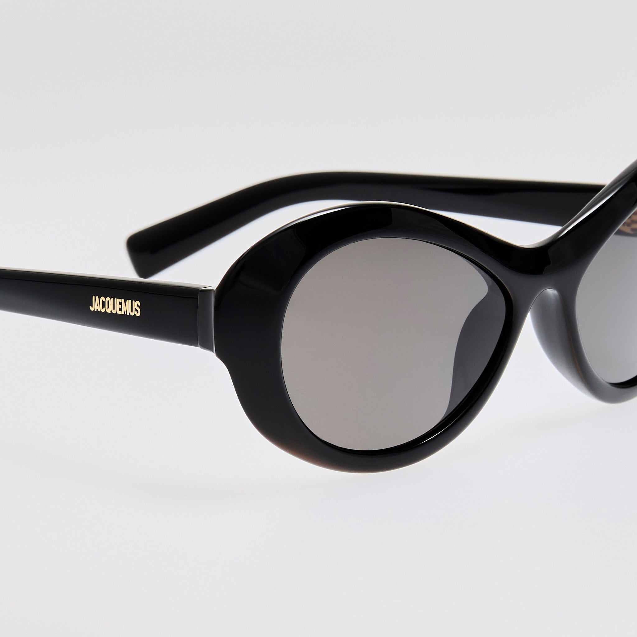 Rond Sunglasses in Black - LINDA FARROW - Sunglasses -